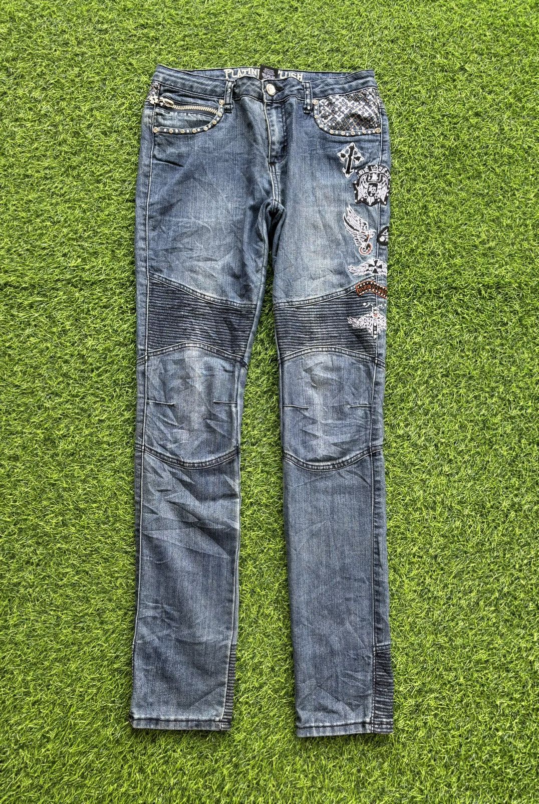 Hysteric Glamour Y2k Platinum Plush Size US 31 - 1 Thumbnail