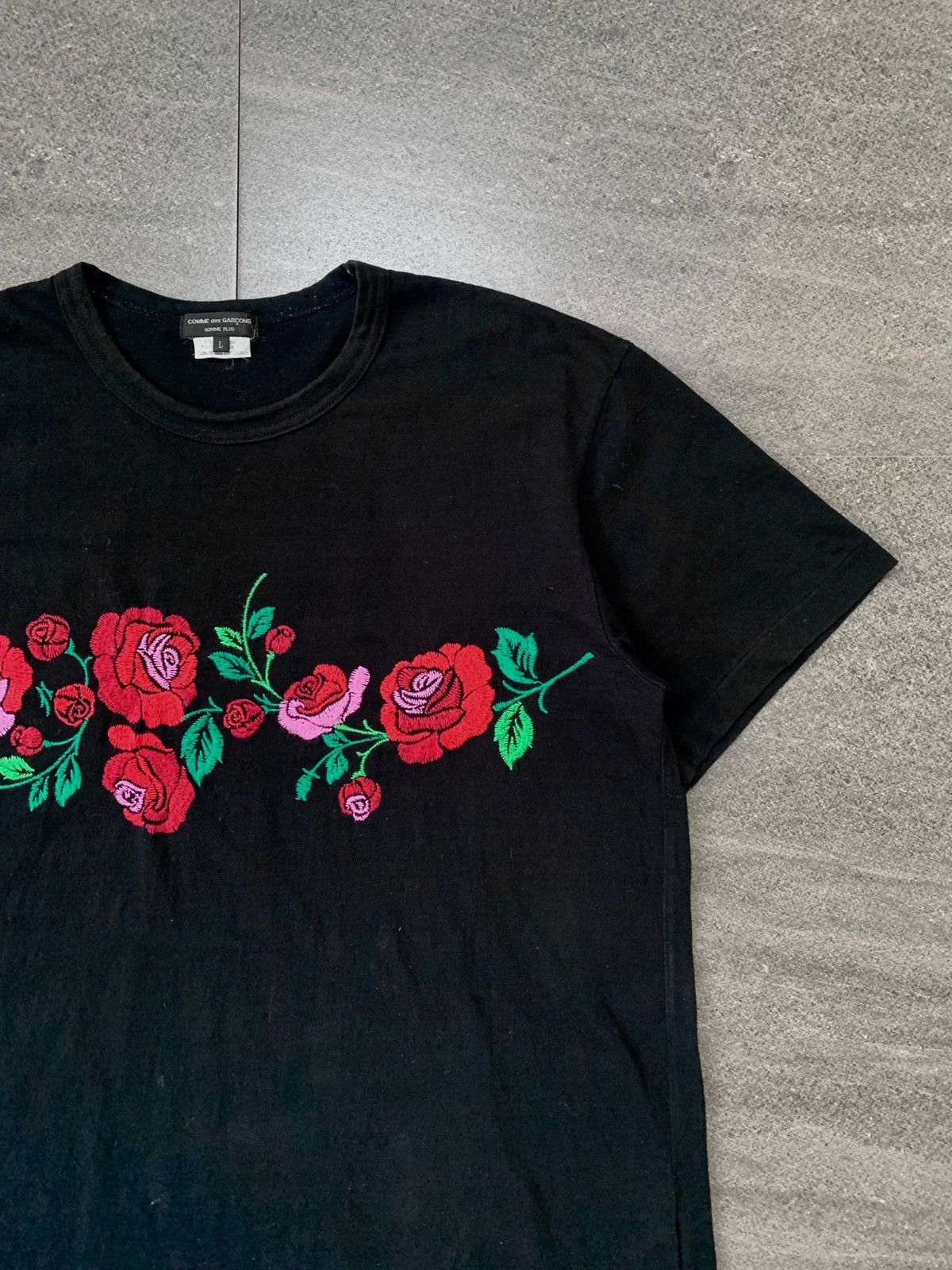 Comme des Garcons Homme Plus FREE TAX! AD2021 Rose Flowery Embroidery - Large Size US L / EU 52-54 / 3 - 2 Thumbnail
