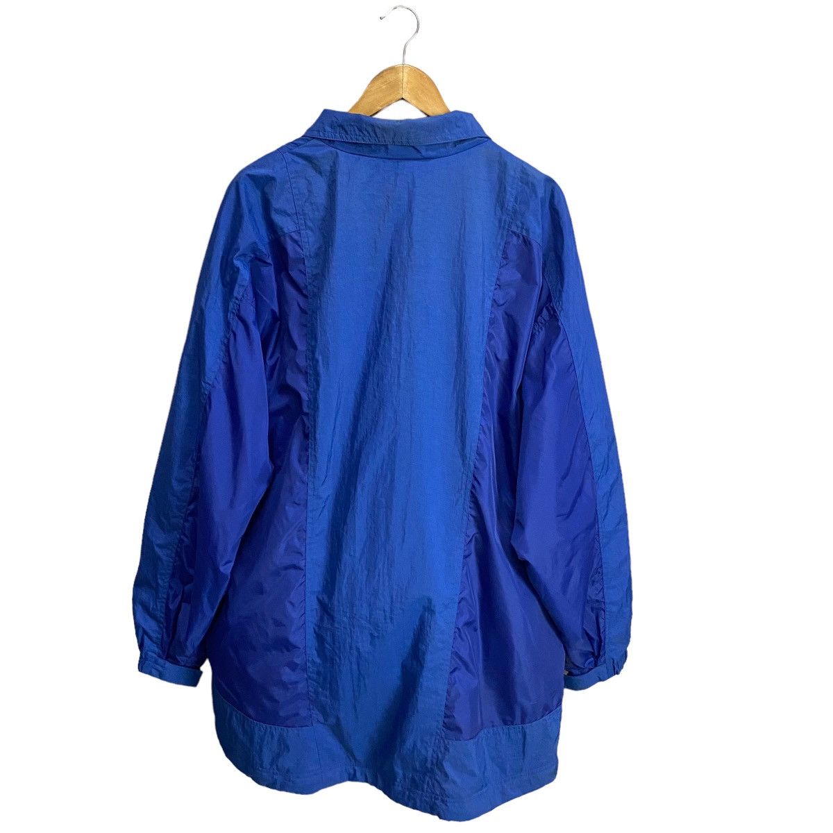 Nike × Vintage 【Rare】90's NIKE Silver Tag Embroidered Logo Nylon Jacket Size US XL / EU 56 / 4 - 4 Thumbnail
