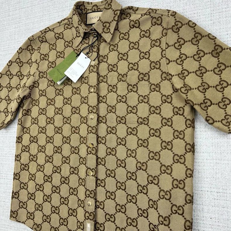 Gucci Gucci Size 38 Double G old flower full print single-breast Size US XXS / EU 40 - 3 Thumbnail