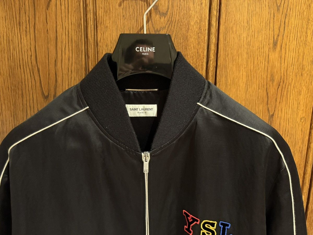 Saint Laurent Paris FW21 Saint Laurent YSL logo black bomber teddy jacket 56 Size US XL / EU 56 / 4 - 14 Thumbnail