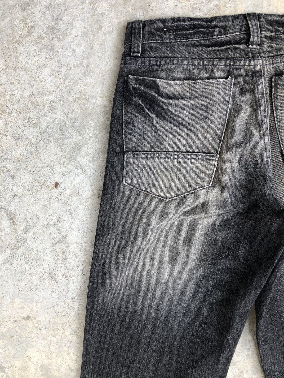 If Six Was Nine Japanese M Flared Jeans Bootcut Distressed Jeans Size US 30 / EU 46 - 9 Thumbnail