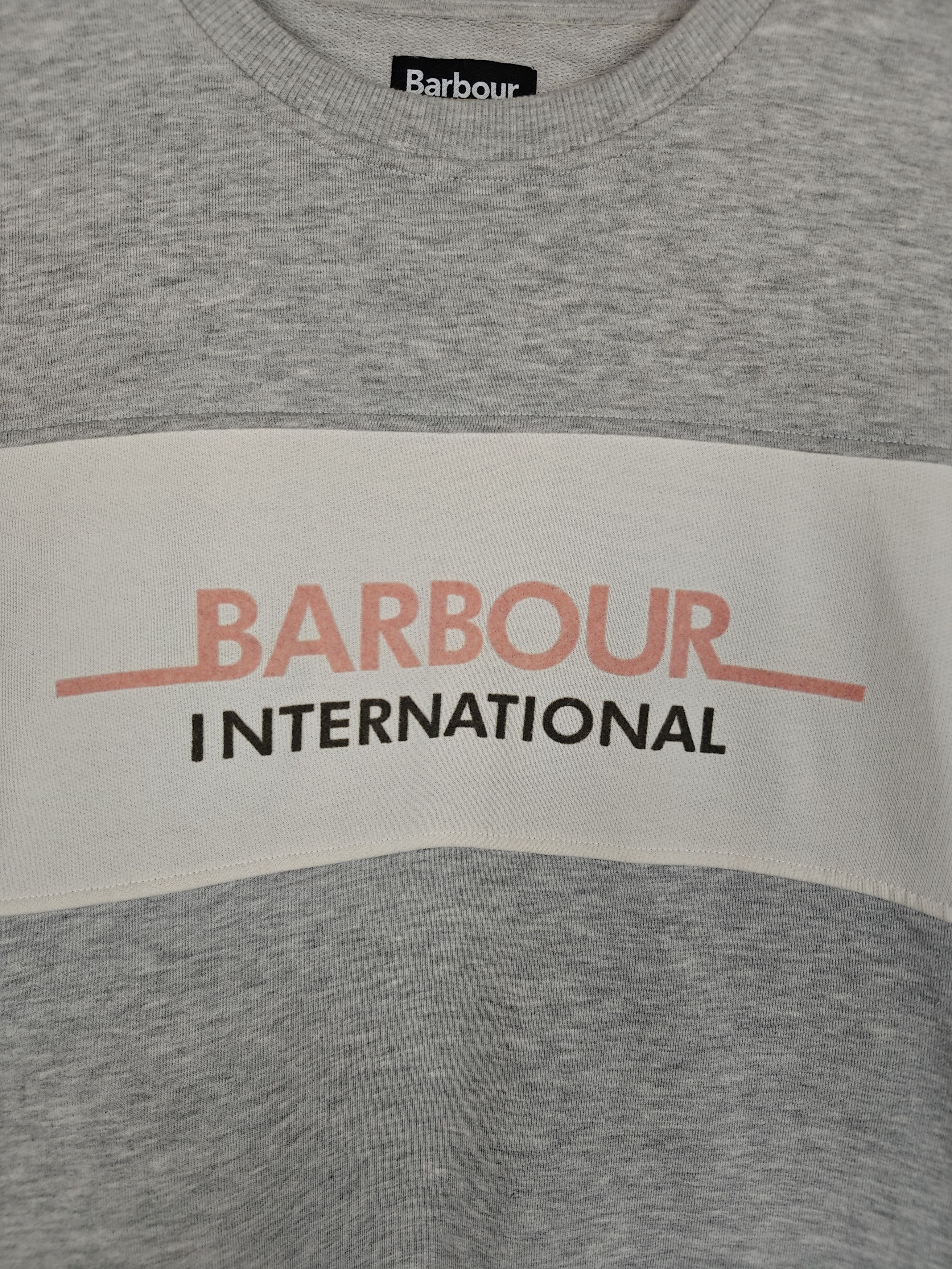 Barbour Barbour International Sweatshirt Shuttle Overlayer Pullover Size M / US 6-8 / IT 42-44 - 4 Thumbnail