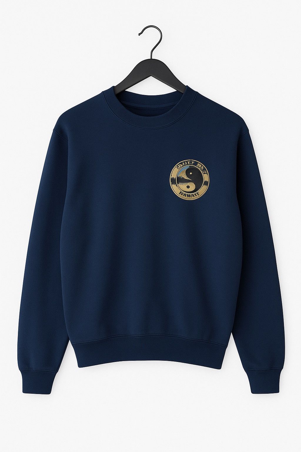Vintage Vintage T&C Surf Designs Hawaii Sweatshirt – 1990s Navy Blue Size US M / EU 48-50 / 2 - 2 Thumbnail