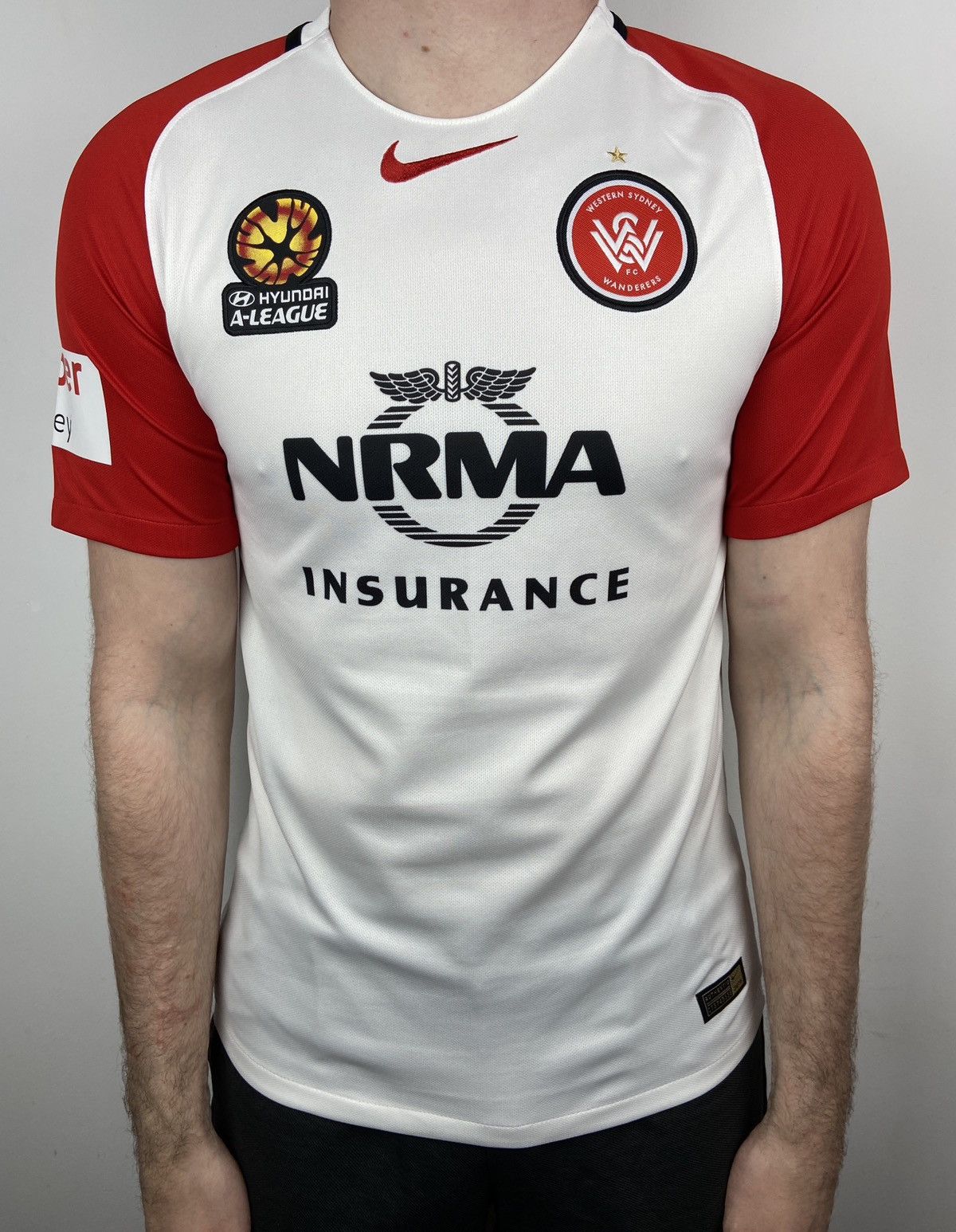 Nike Western Sydney Wanderers Australia Jersey Football Shirt Size US M / EU 48-50 / 2 - 3 Thumbnail