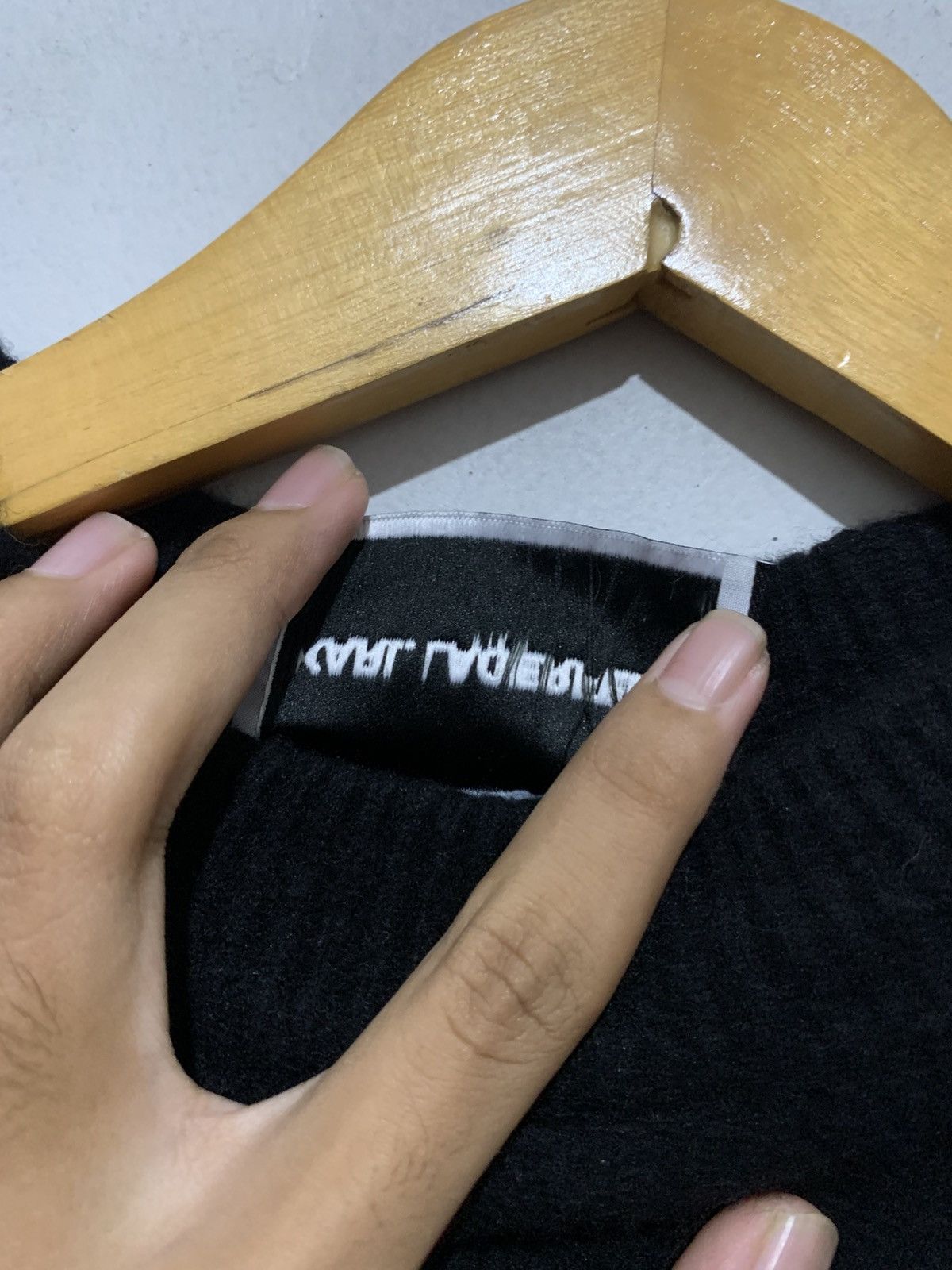 Karl Lagerfeld Black Sweater Crewneck Karl Lagerfeld Paris Hilton 55 Size US L / EU 52-54 / 3 - 4 Thumbnail