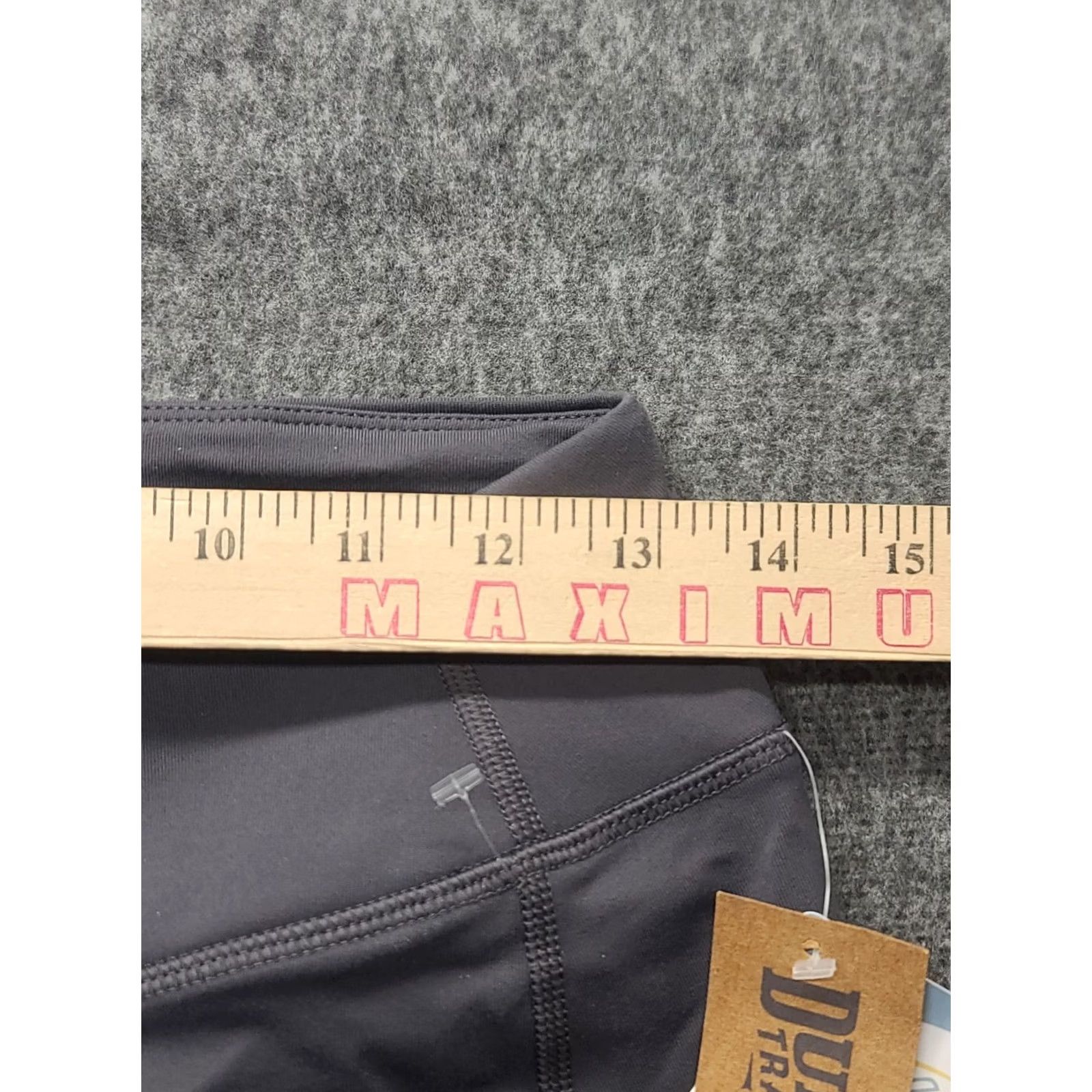 Vintage Duluth Leggings Womens XS Regular Fit Stretch Activewear Cotton Nylon Spandex Gray Size 26" / US 2 / IT 38 - 4 Thumbnail