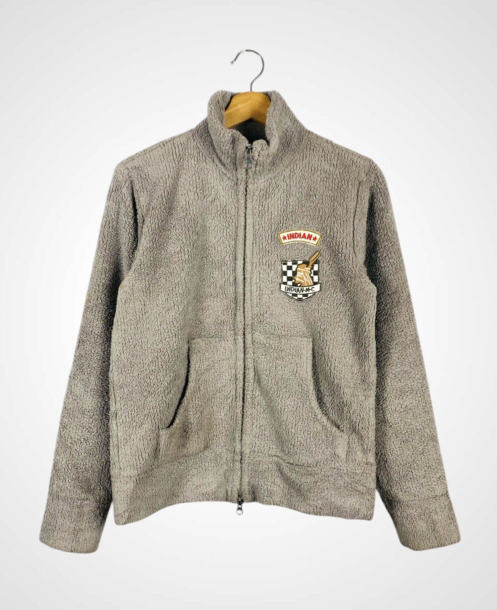 Indian Motorcycle A10 Indian Motocycle Co Zipper Fleece Size US M / EU 48-50 / 2 - 1 Thumbnail