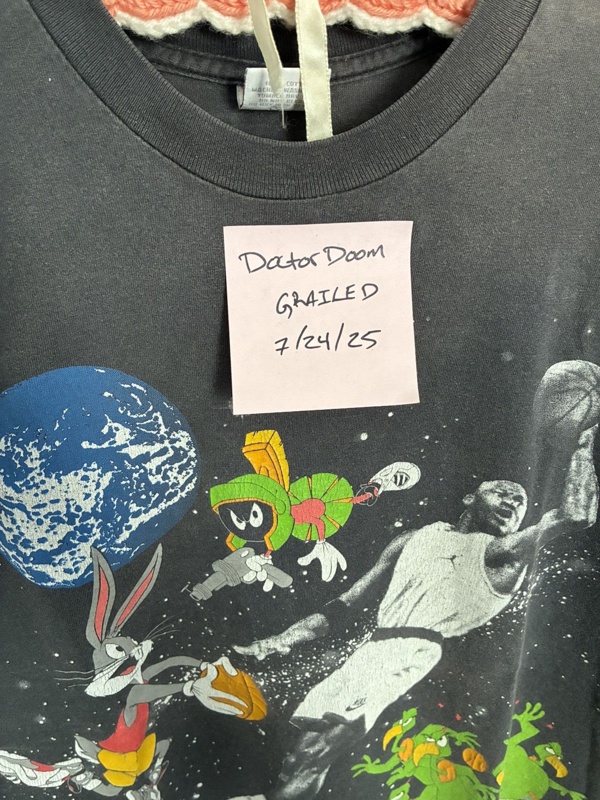 Nike VTG Nike Space Jam Michael Jordan Shirt Mens S Looney Tunes Size US S / EU 44-46 / 1 - 11 Thumbnail