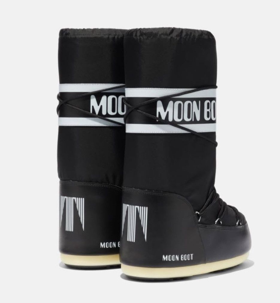 Moon Boot Moon Boot black nylon snow boots Size US 9 / IT 39 - 2 Thumbnail