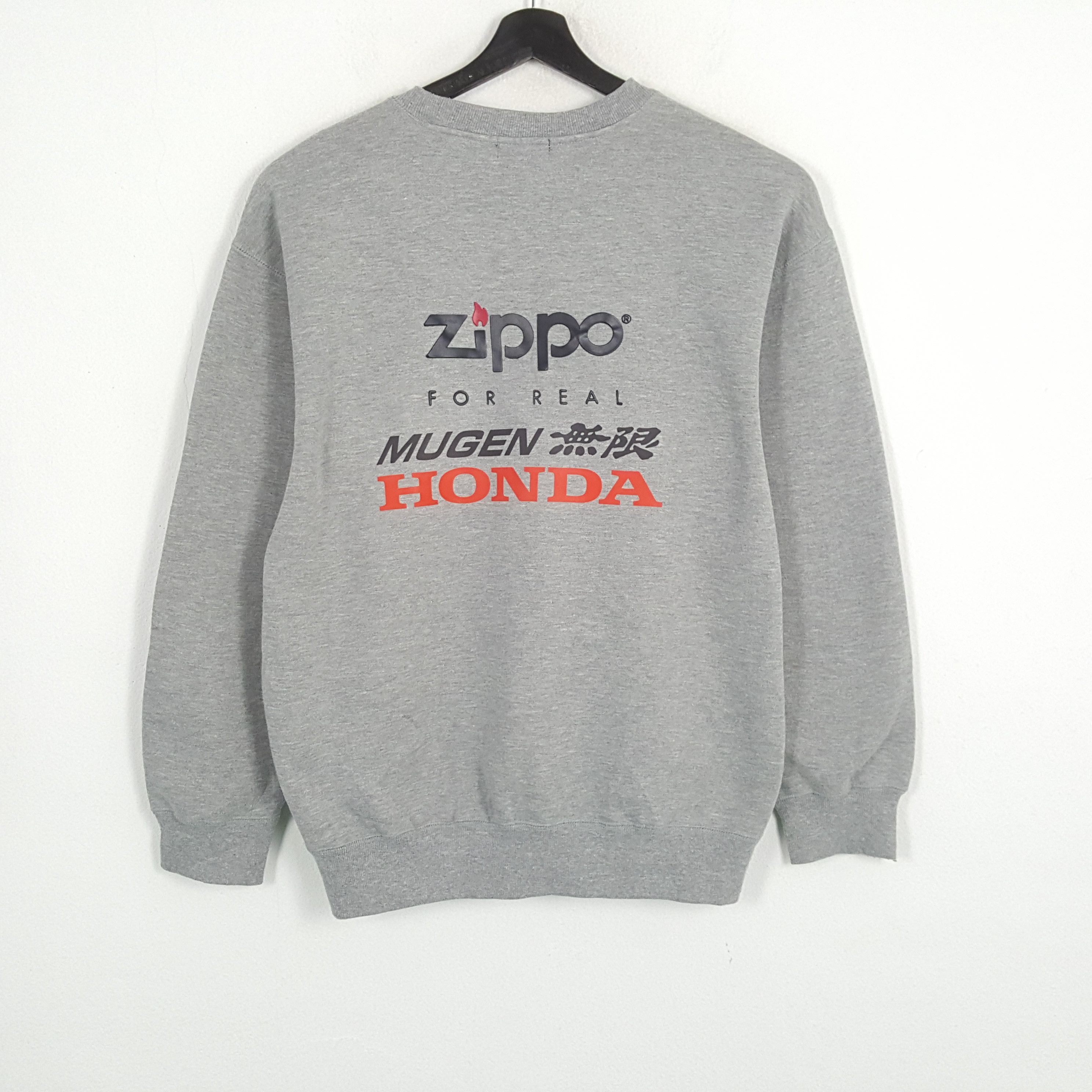 Vintage Zippo X MUGEN HONDA Custom Art Sweatshirt Size US L / EU 52-54 / 3 - 1 Thumbnail