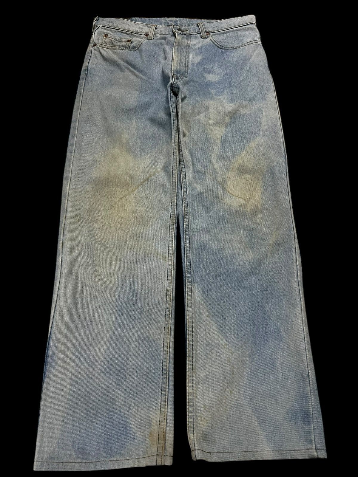 Jean × Levi's × Levi's Vintage Clothing 💥Baggy💥90’s Levis 515 Stone Wash Jean Size US 31 - 1 Thumbnail