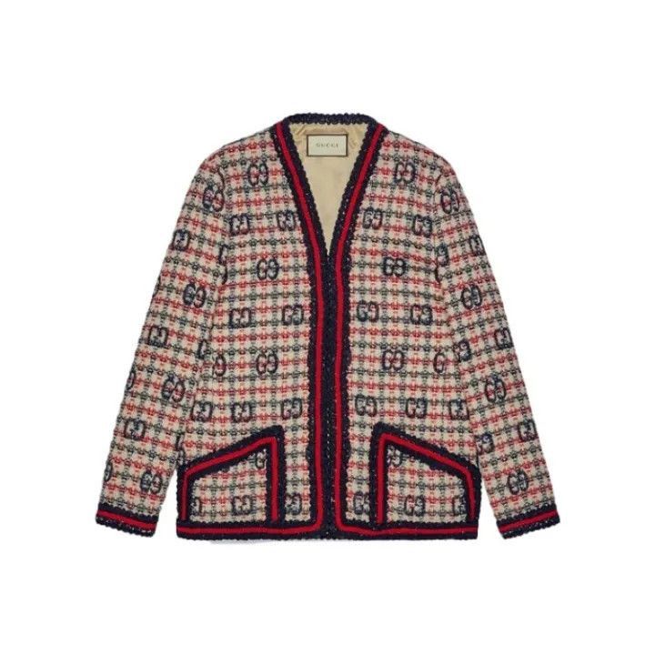 Gucci Gucci Logo Pattern Long Sleeve Jacket-2507 Size M / US 6-8 / IT 42-44 - 7 Thumbnail