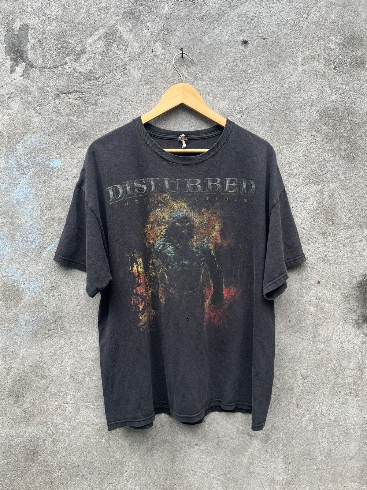 Vintage Vintage 2009 Disturbed indestructible Size US XL / EU 56 / 4 - 1 Thumbnail