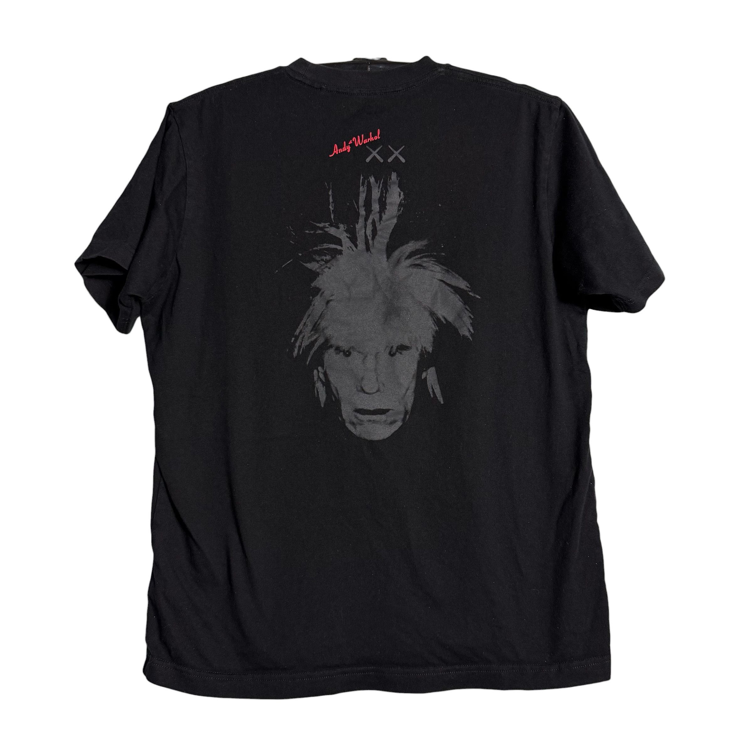 Andy Warhol × Kaws × Uniqlo 🔥RARE🔥Uniqlo x Kaws x Andy Warhol Spellout T-shirt Size US M / EU 48-50 / 2 - 1 Thumbnail