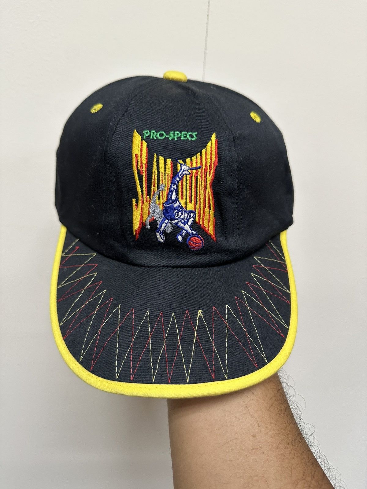 NBA 90’s SlamDunk Basketball Jordan Pro-Spec Hat Size ONE SIZE - 3 Thumbnail