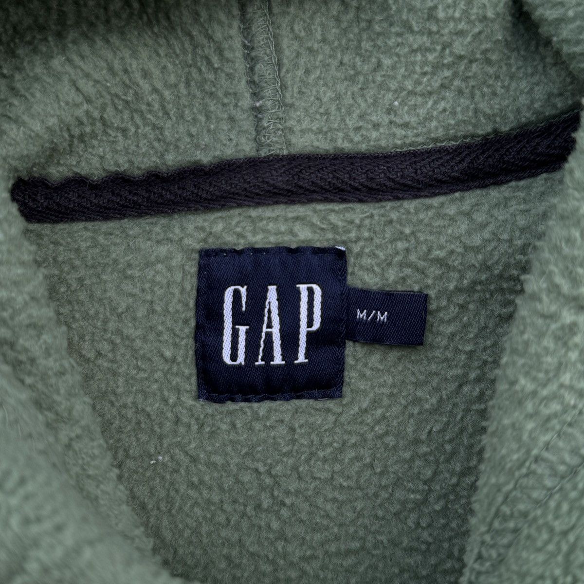 Gap × Vintage Vintage Gap Fleece Hoodie Sage Size US M / EU 48-50 / 2 - 8 Thumbnail