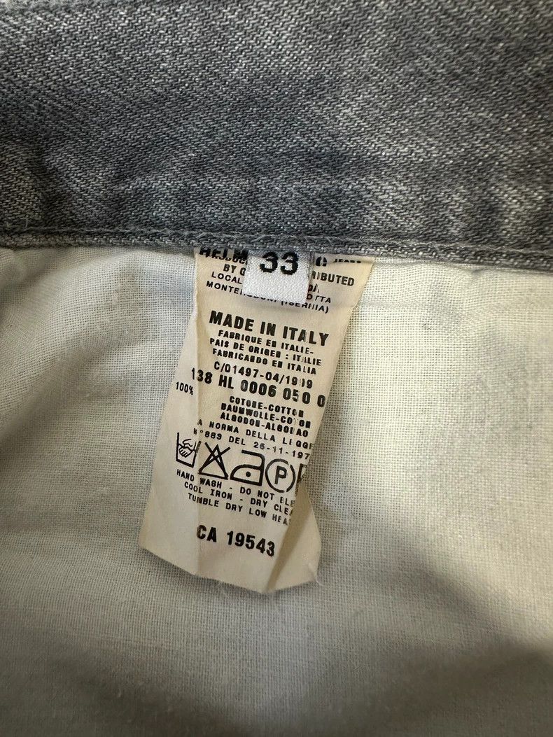 Helmut Lang HELMUT LANG size33 Big Code 1999 jeans Size US 33 - 6 Thumbnail