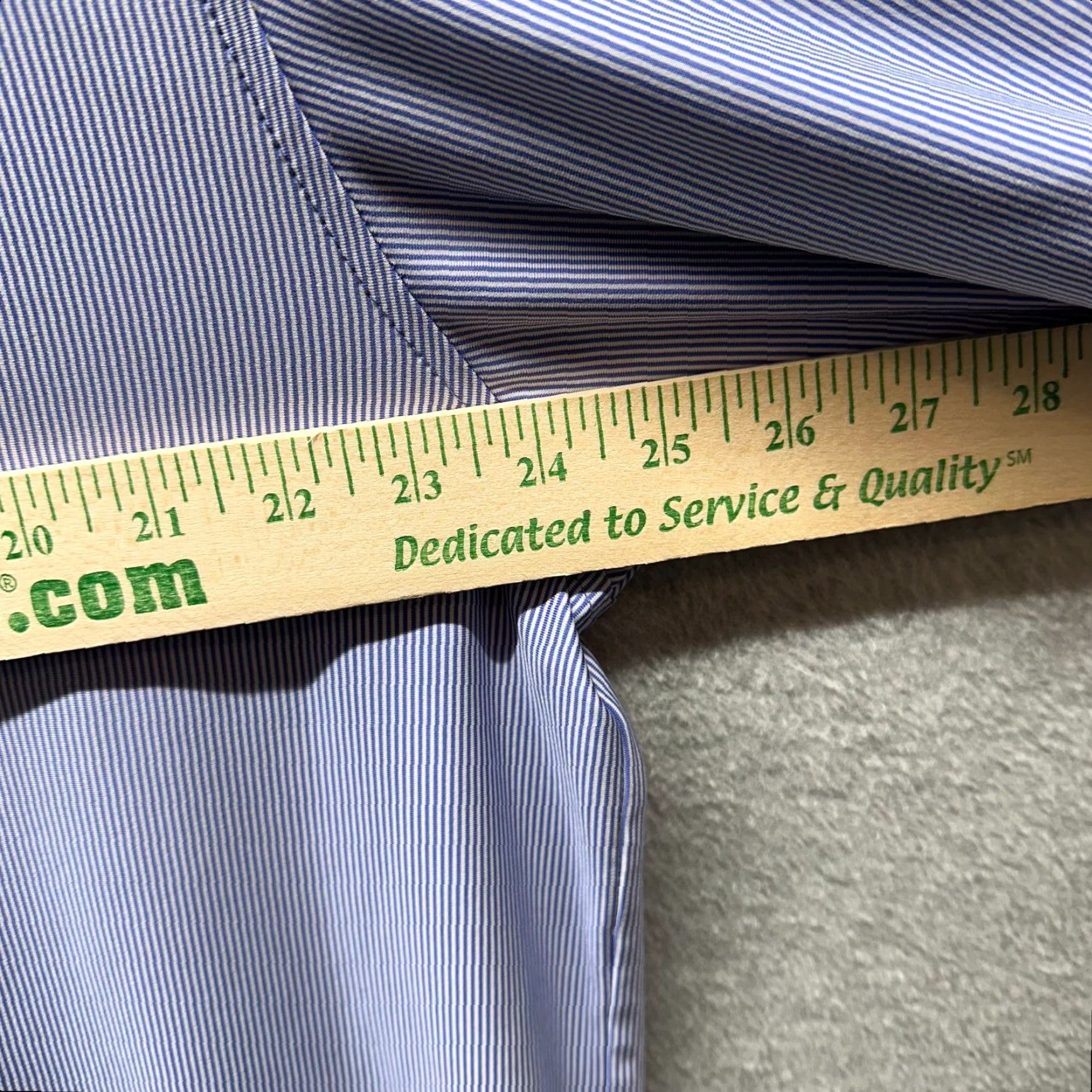 Peter Millar Peter Millar Polo Shirt Mens XL Blue White Polo Shirt Size US XL / EU 56 / 4 - 4 Thumbnail
