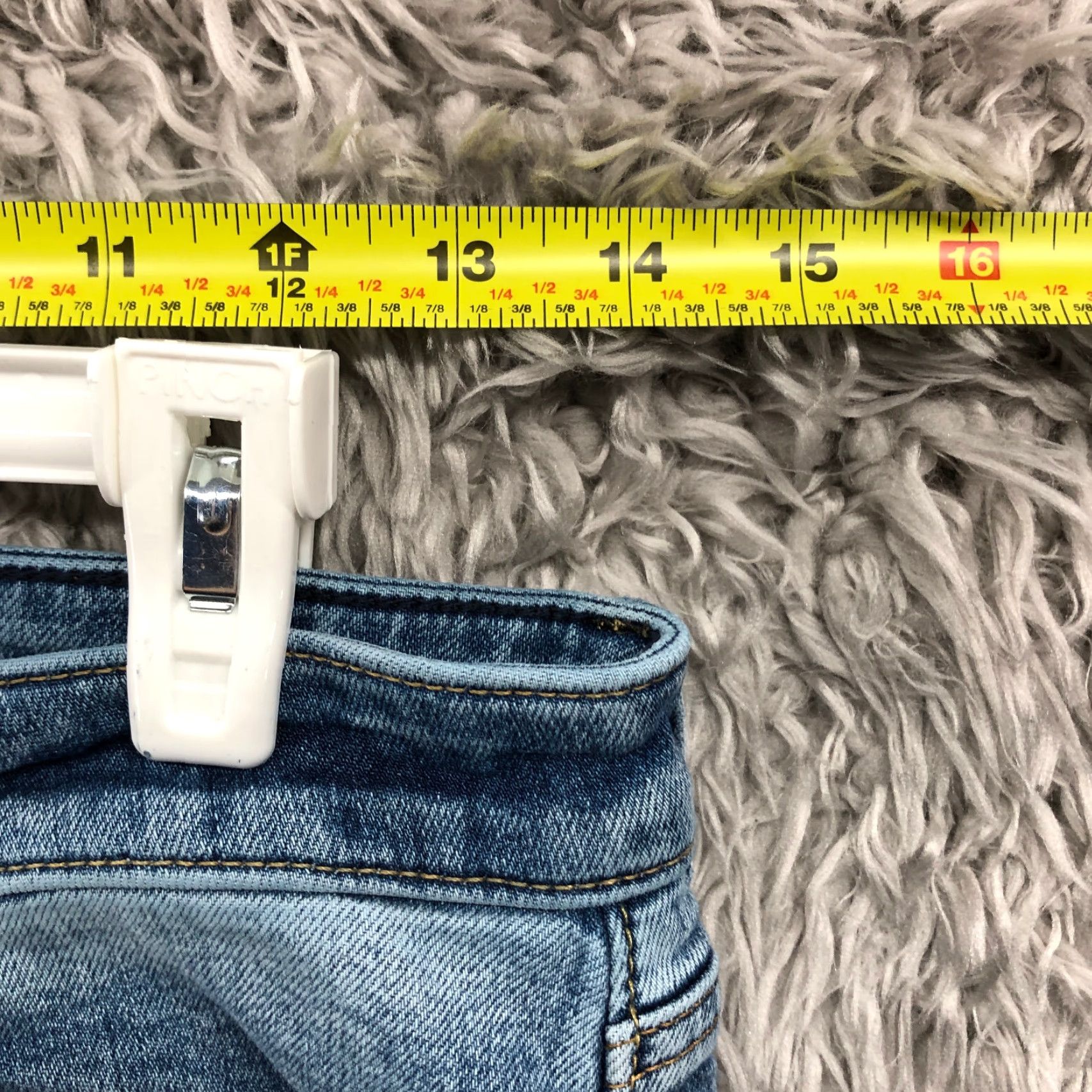 American Eagle Outfitters American Eagle Athletic Jeans Mens Size 28x30 Straight Leg Wash Blue Denim Size US 28 / EU 44 - 2 Thumbnail