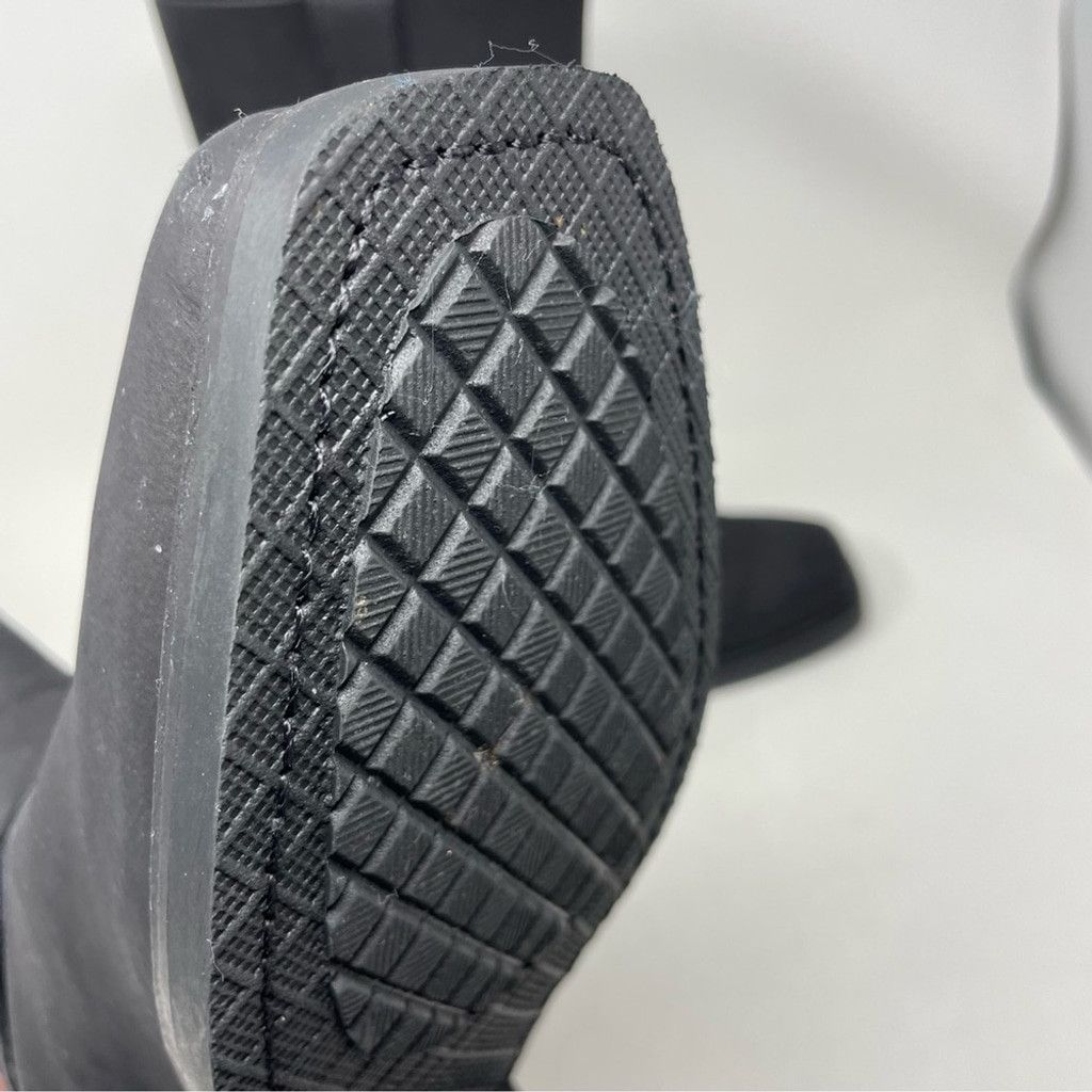 Other Old West Made in Texas Tall Black Leather Harness Boots US 7 Size US 7 / EU 40 - 11 Thumbnail