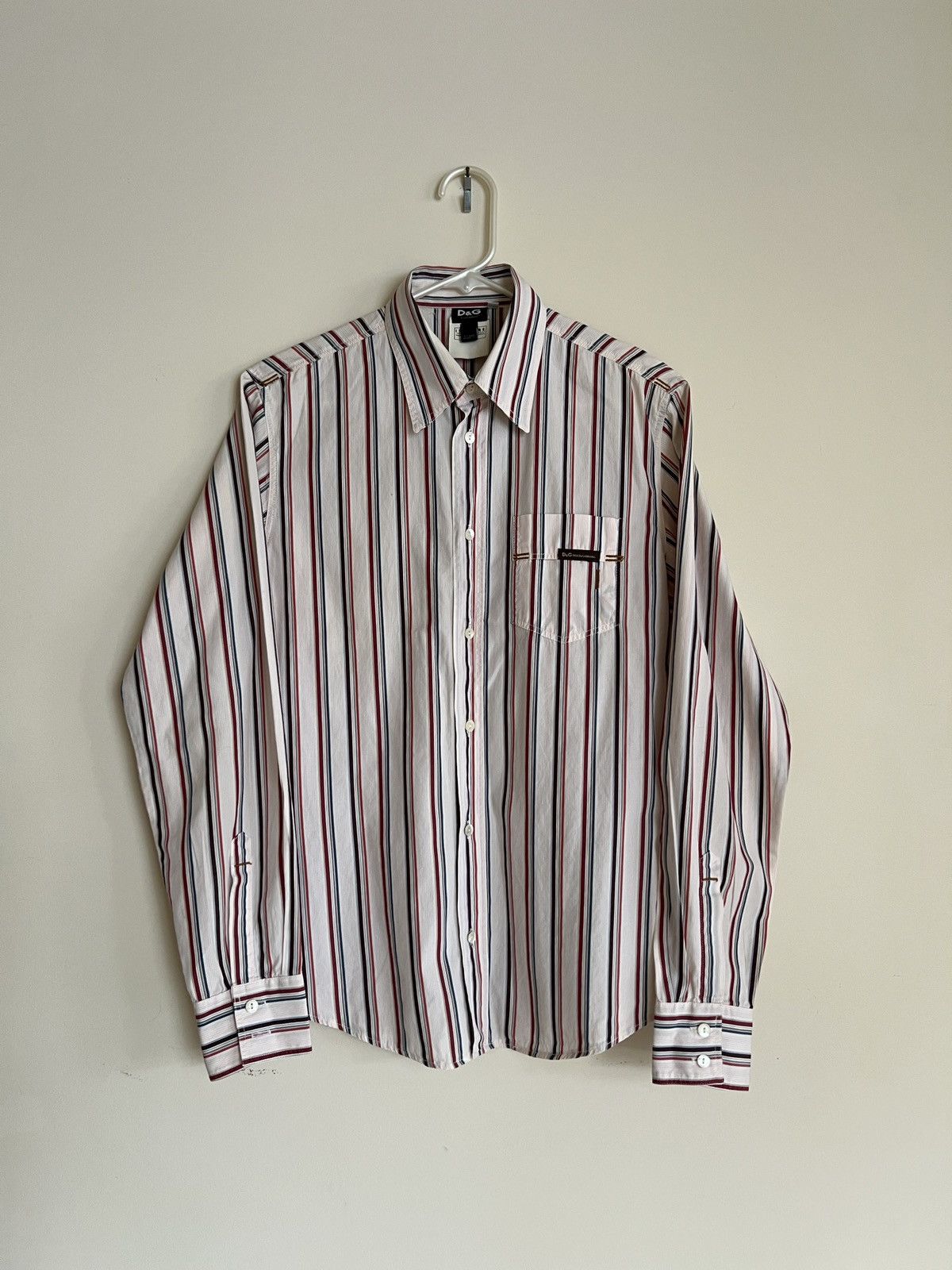 Dolce & Gabbana Dolce & Gabbana - Dress Shirt Size US S / EU 44-46 / 1 - 1 Thumbnail