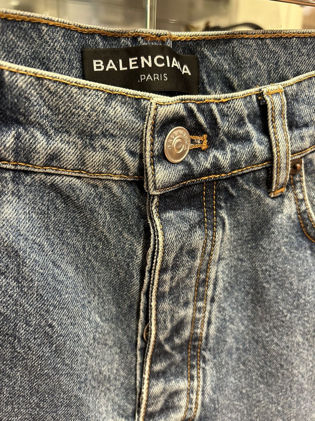 Balenciaga Balenciaga Denim Blue Size US 32 / EU 48 - 4 Thumbnail