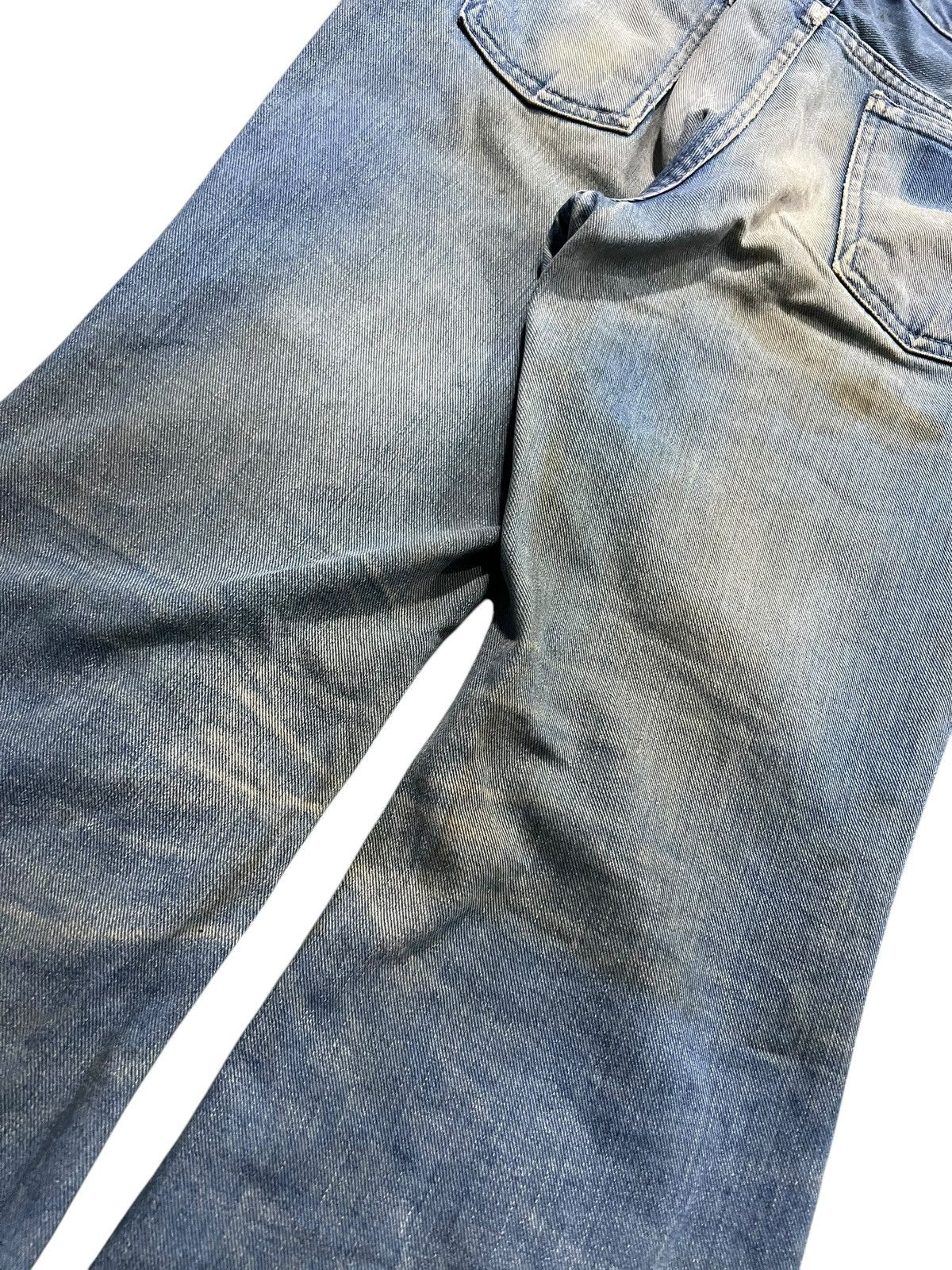 If Six Was Nine Vintage 80’s Bobson Western Flare Mud Wash Denim Size US 28 / EU 44 - 11 Thumbnail