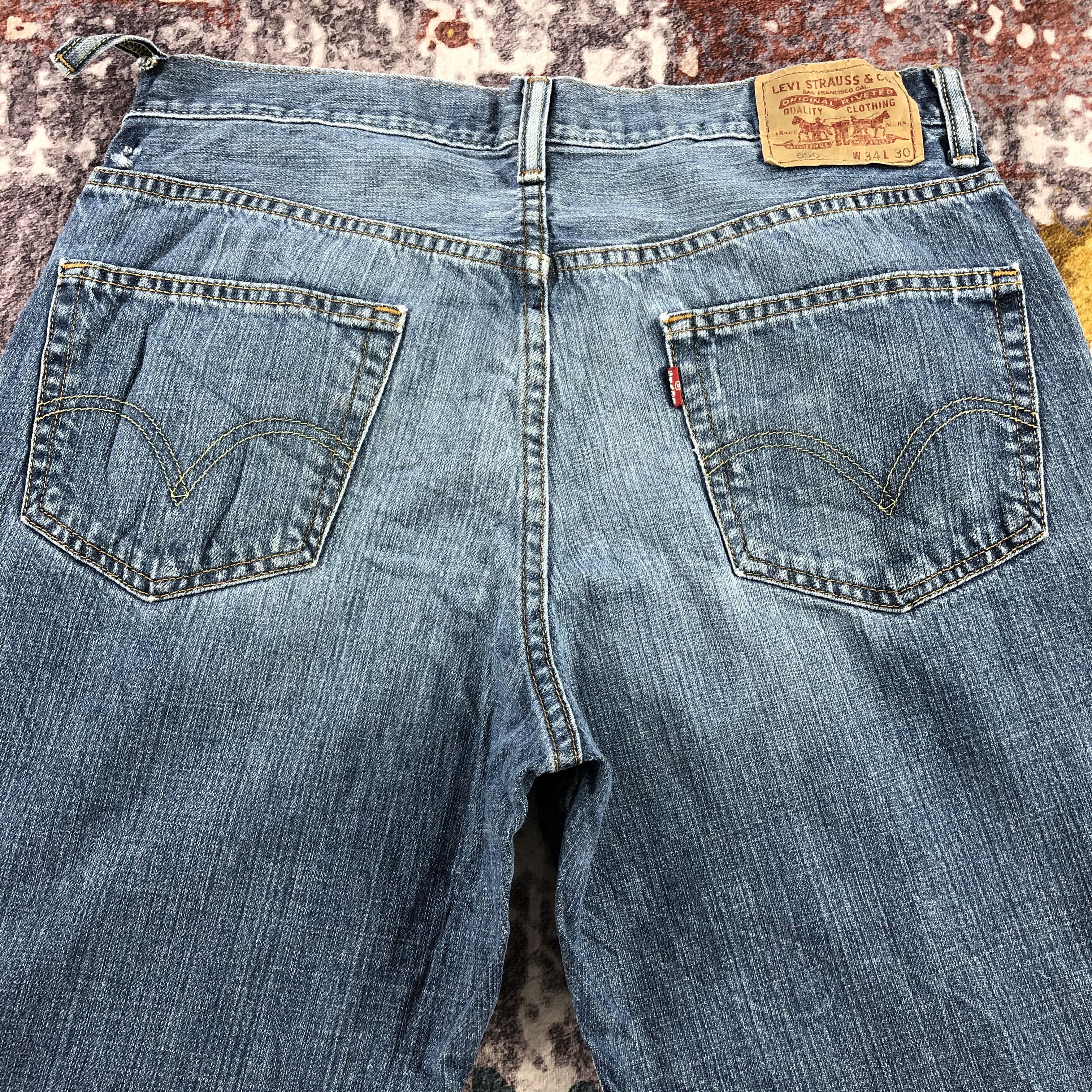 Levi's × Vintage Vintage Blue Wash Levis 550 Jeans-JM2958 Size US 34 / EU 50 - 5 Thumbnail
