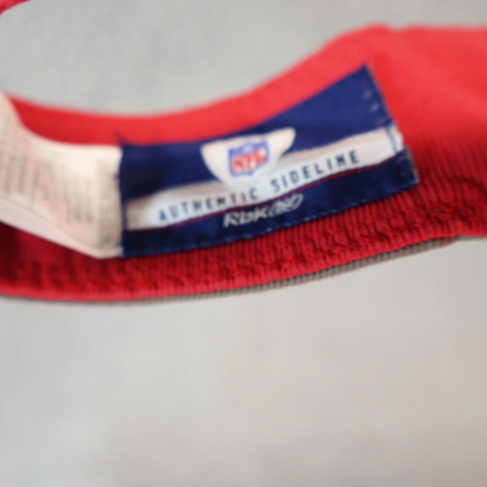New Era Tampa Bay Buccaneers Visor Strapback Bucs NFL Rbk OSFM EUC Size ONE SIZE - 7 Thumbnail