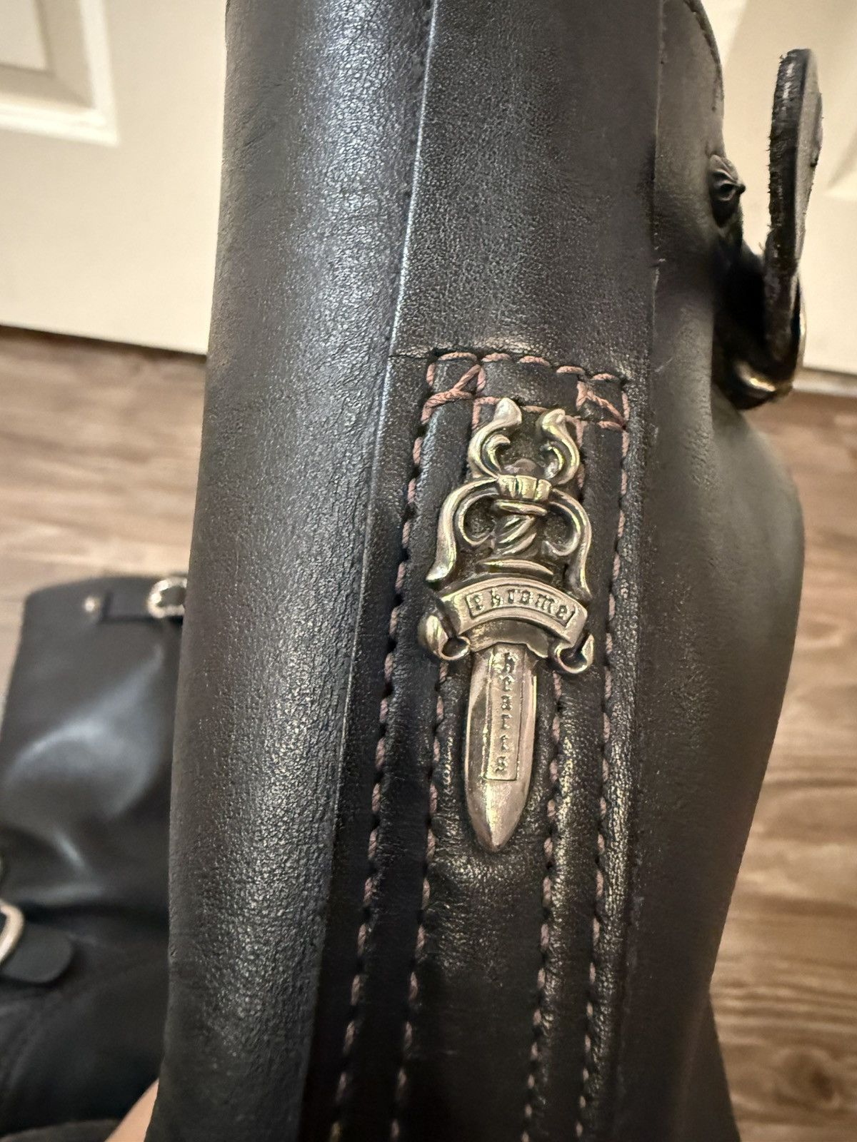 Chrome Hearts Chrome Hearts Wesco Engineer Boss boots Size US 8.5 / EU 41-42 - 3 Thumbnail