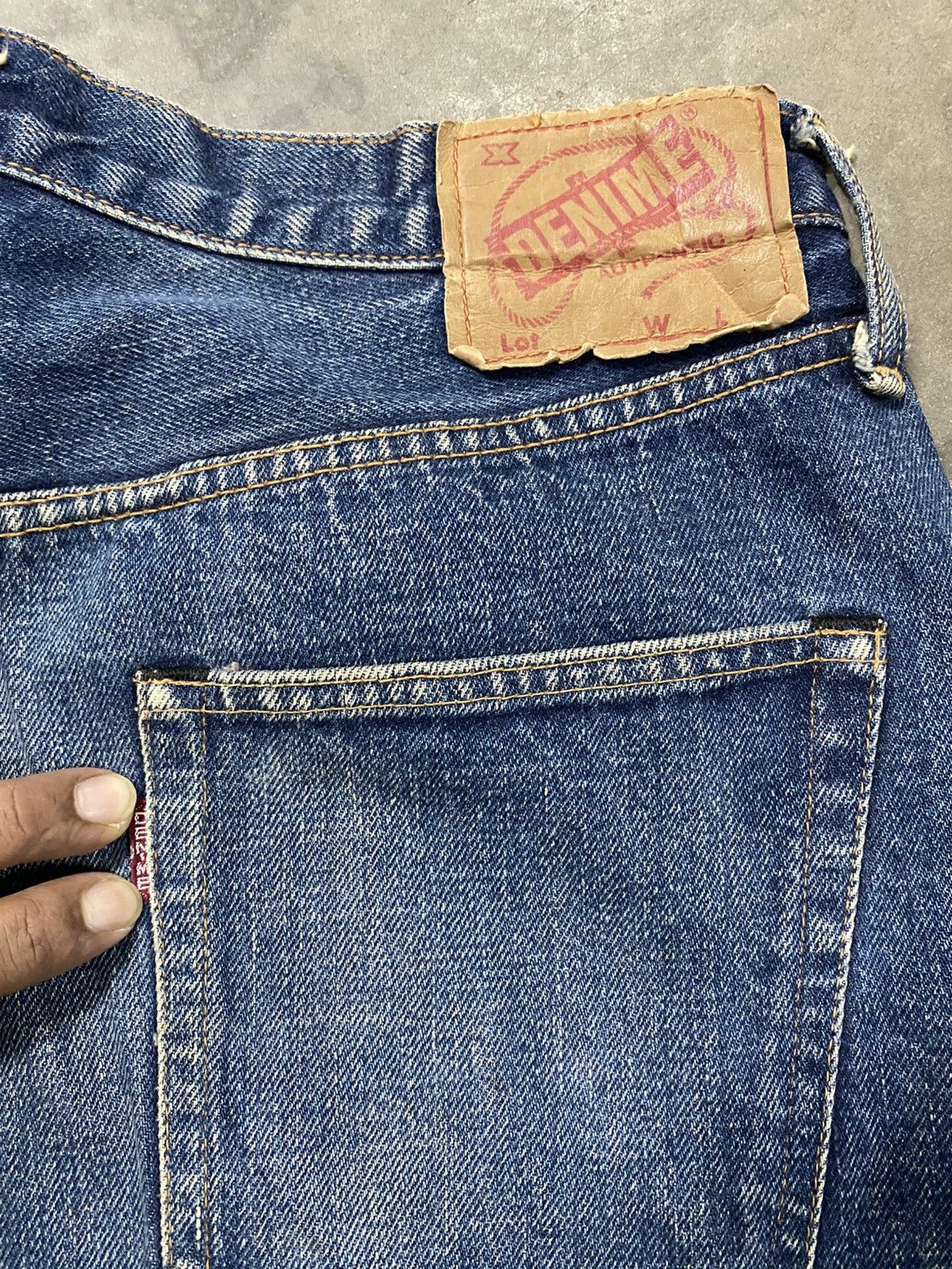 Denime × Japanese Brand × Vintage Vintage Japan Selvedge Denime imn194 Size US 32 / EU 48 - 8 Thumbnail