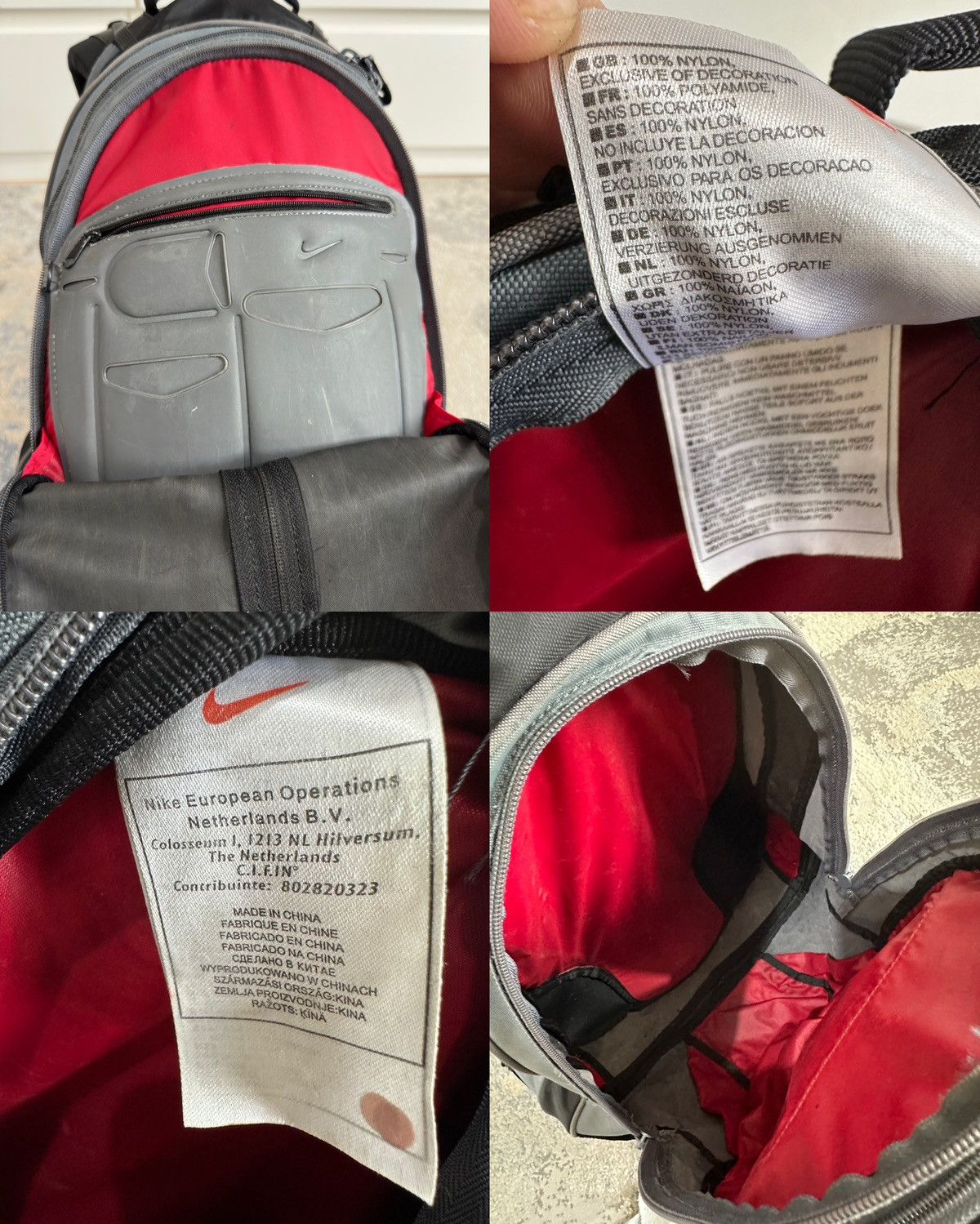 Nike VINTAGE NIKE Y2K TECHWEAR BACKPACK Size ONE SIZE - 7 Thumbnail