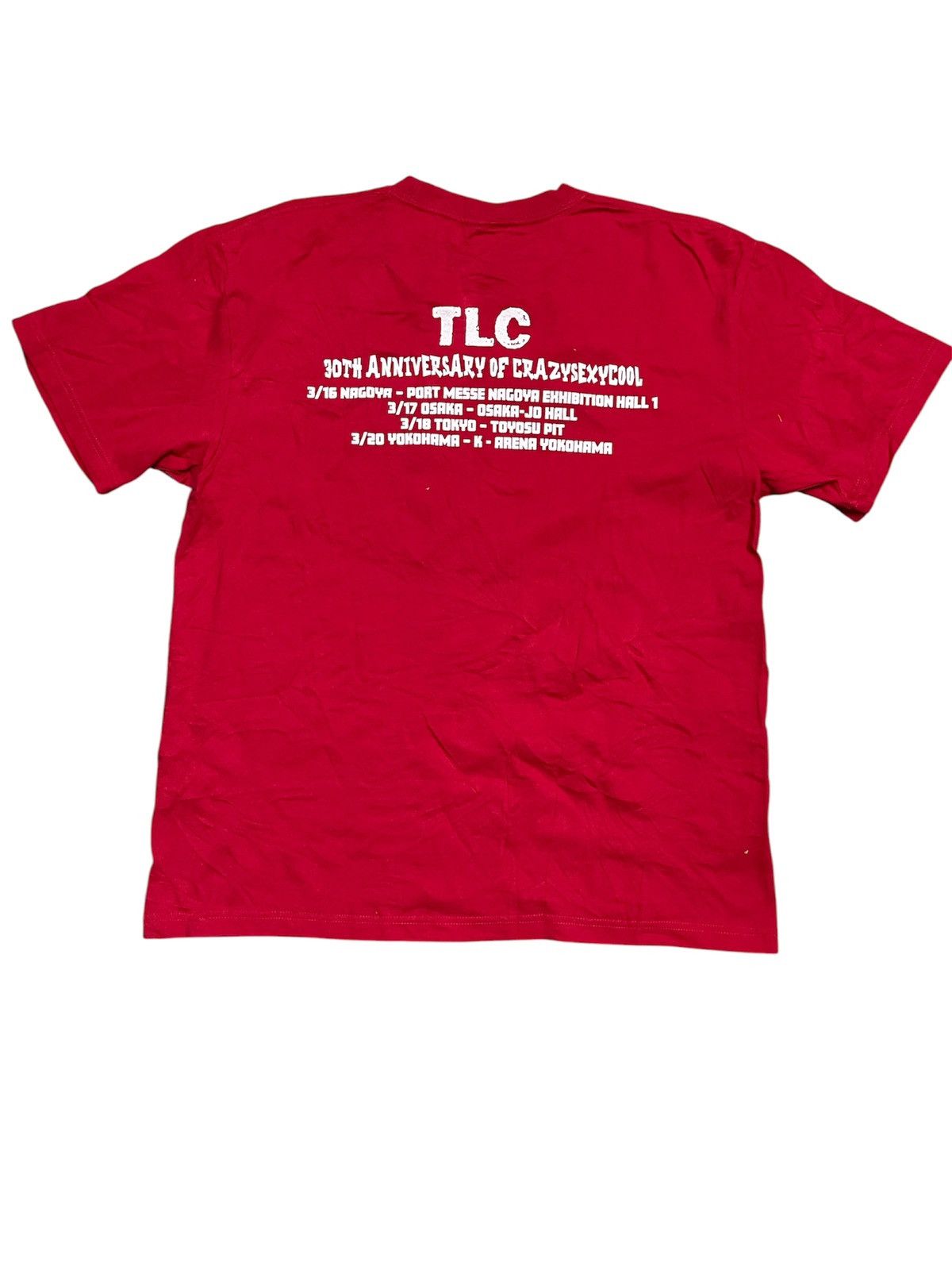 Band Tees TLC Crazy sexy cool Red Tee Shirt Size X-Large Size US XL / EU 56 / 4 - 2 Thumbnail