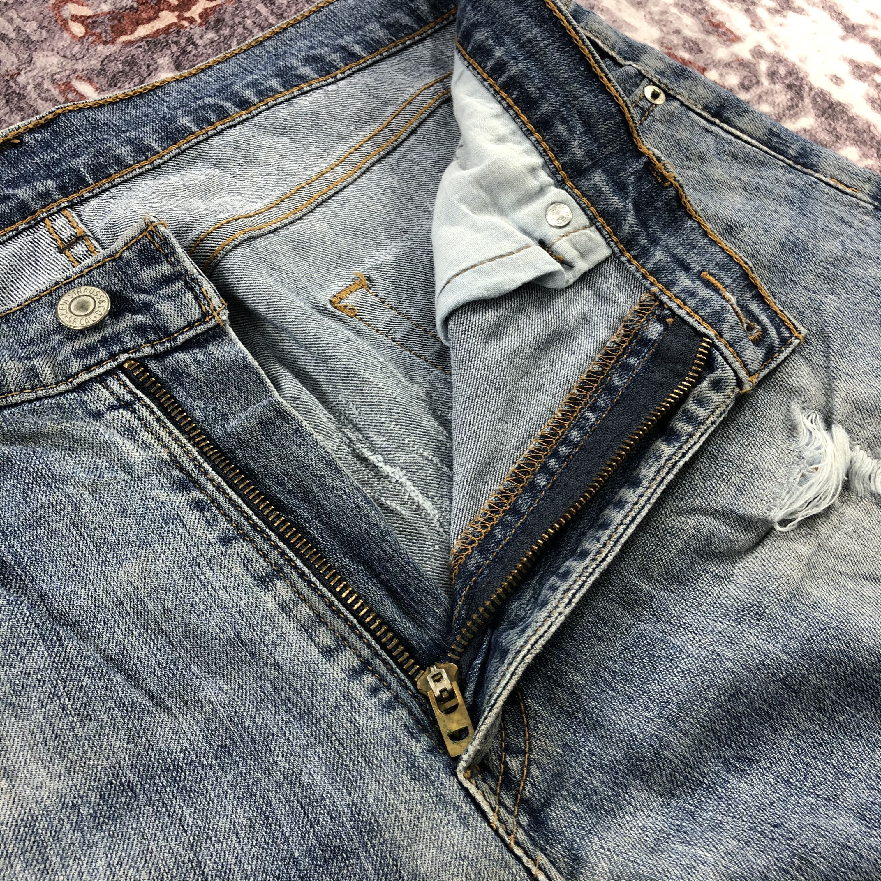 Levi's × Vintage Vintage Levis 505 Earth Tone Jeans-JM2193 Size US 36 / EU 52 - 10 Thumbnail