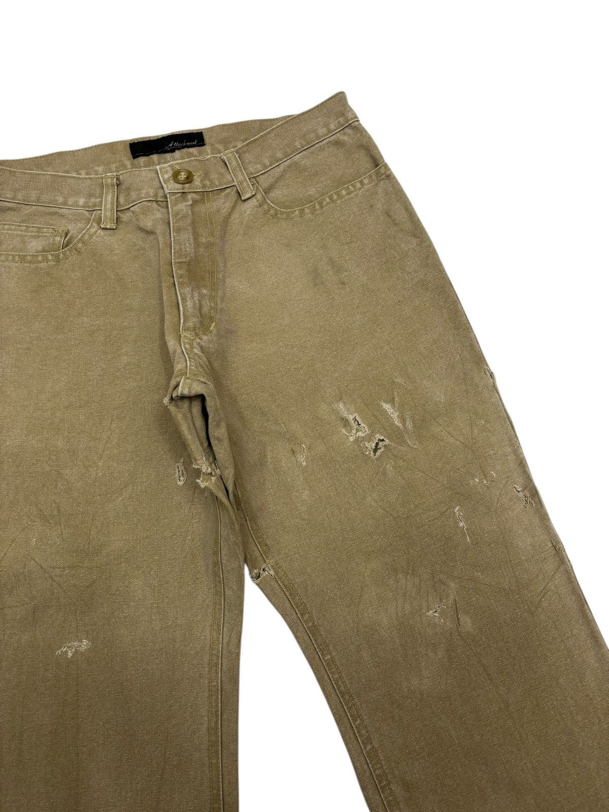 Attachment ATTACHMENT Riri Zip Destroyed Detroit Jeans Size US 28 / EU 44 - 7 Thumbnail
