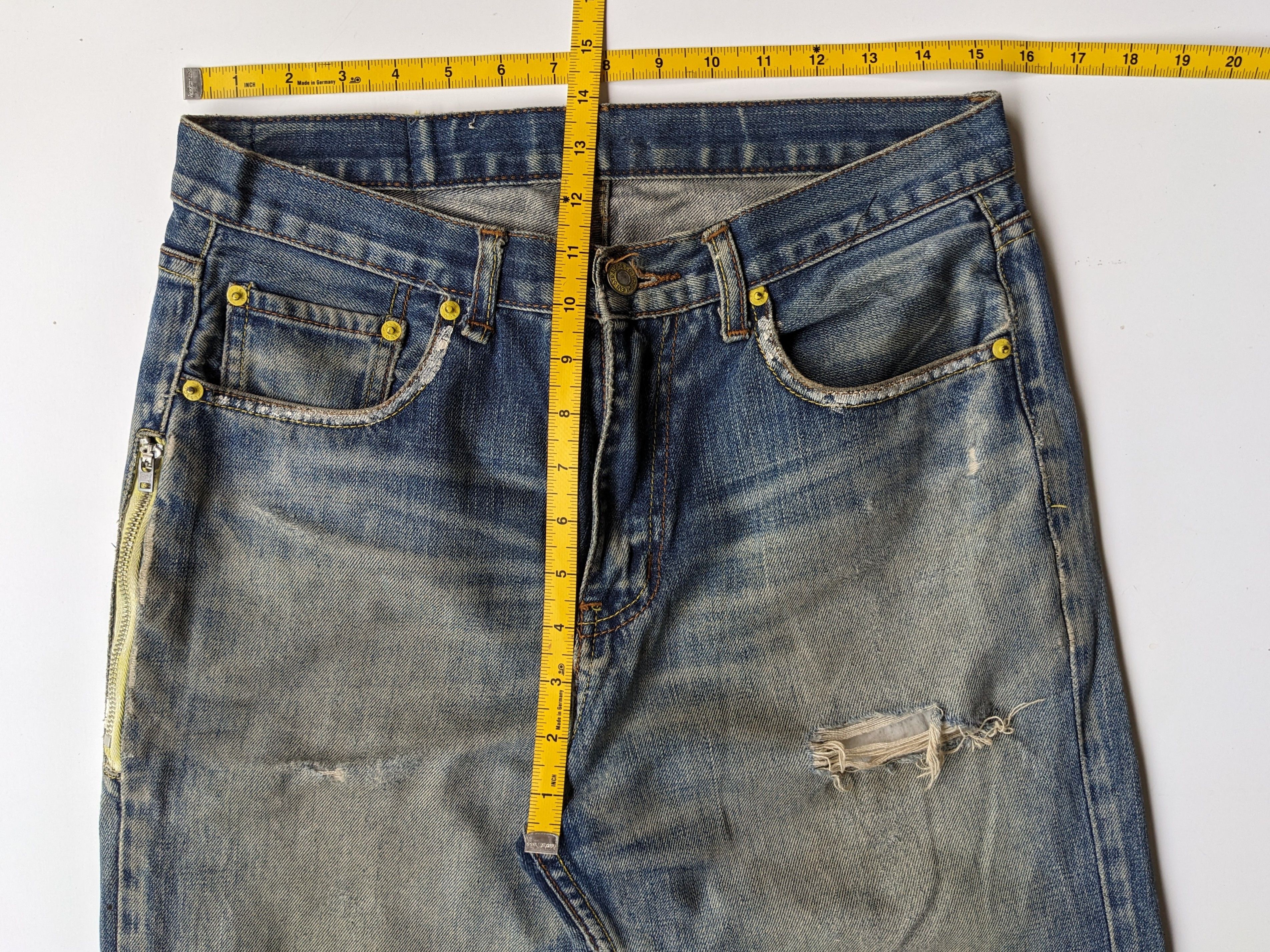 Fragment Design × Levi's 2005 Levi's X Fragment Design X Fenom distressed jeans Size US 31 - 9 Thumbnail