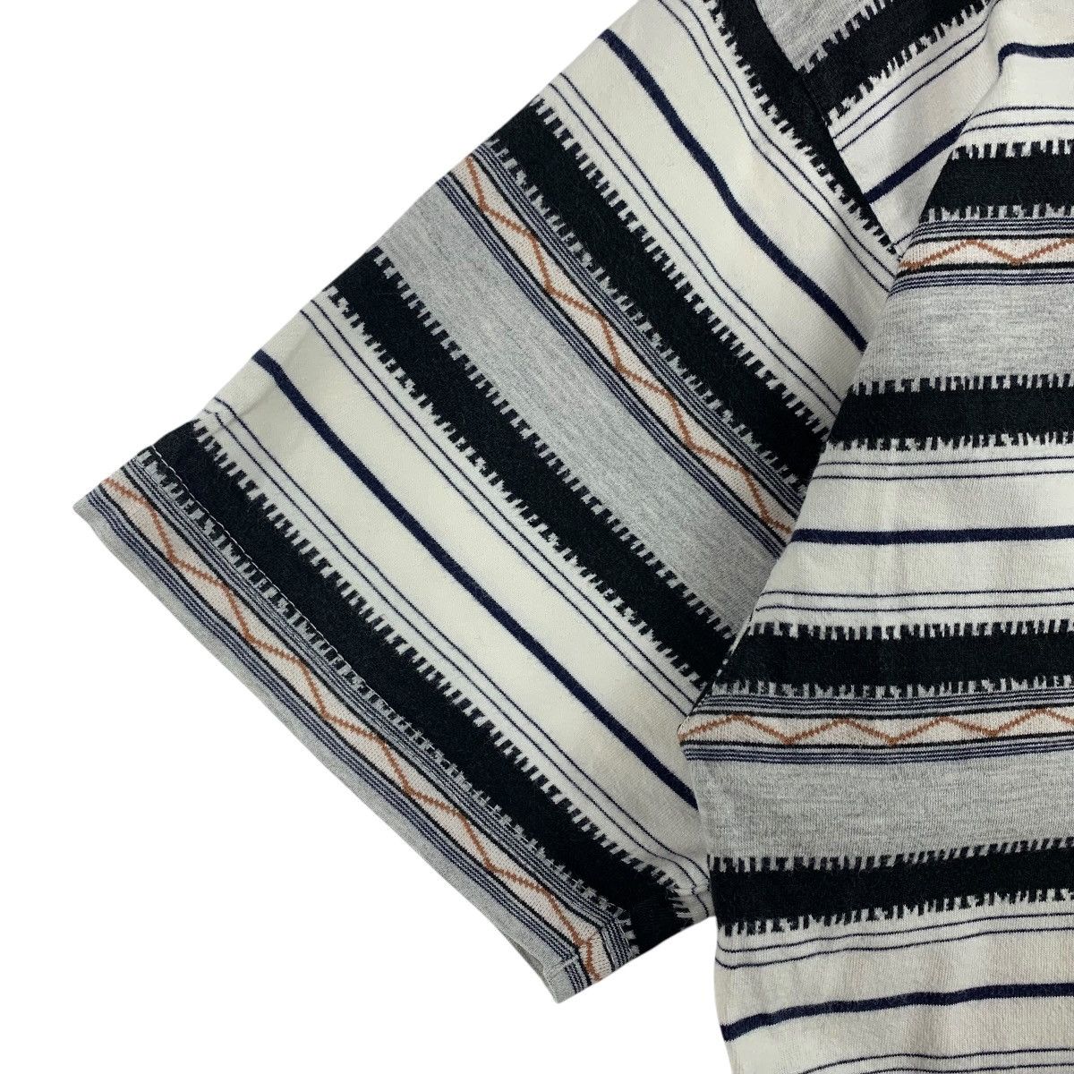Ocean Pacific × Vintage Vintage 90s OCEAN PACIFIC Surfing stripe tee Size US L / EU 52-54 / 3 - 6 Thumbnail