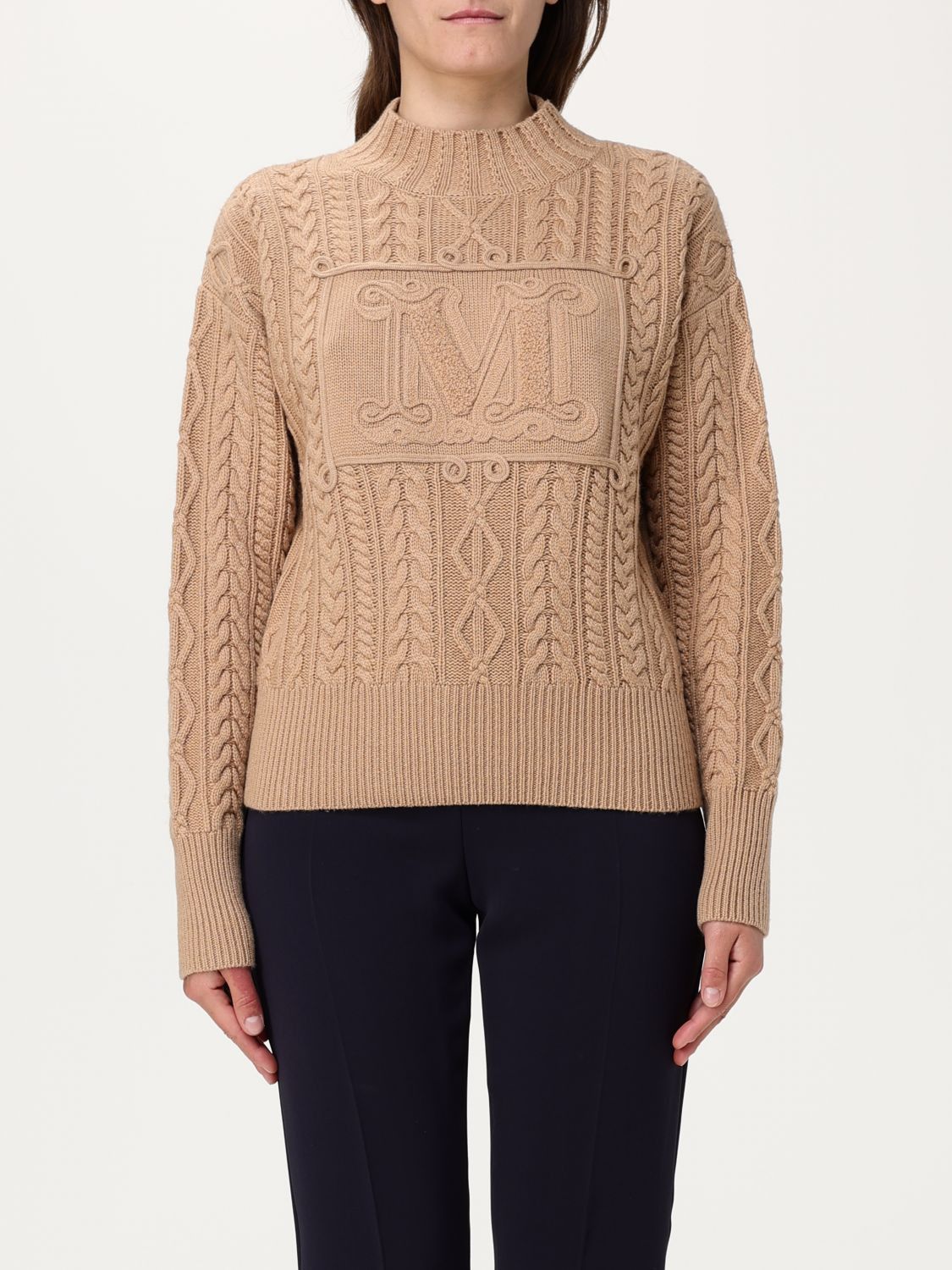 Max Mara Max Mara Sweater Woman Camel Size M / US 6-8 / IT 42-44 - 1 Thumbnail