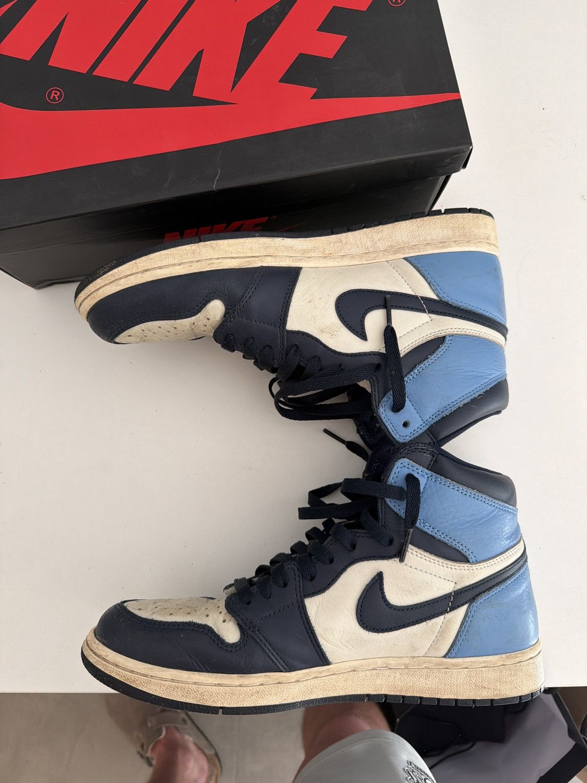 Nike Nike Jordan 1 obsidian Size US 9.5 / EU 42-43 - 8 Thumbnail
