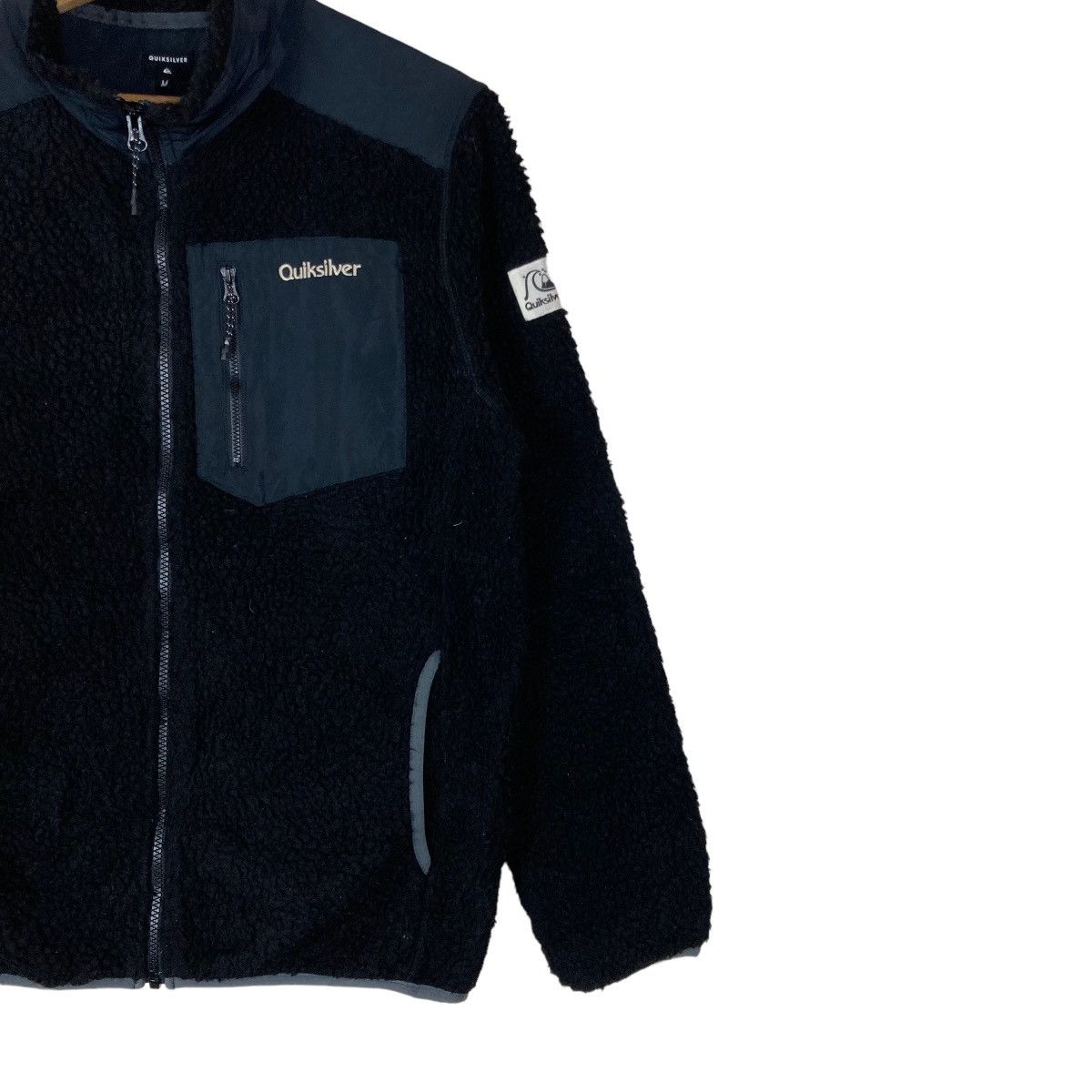 Quiksilver Vintage Quiksilver Full Zipper Fleece Jacket Size US M / EU 48-50 / 2 - 4 Thumbnail