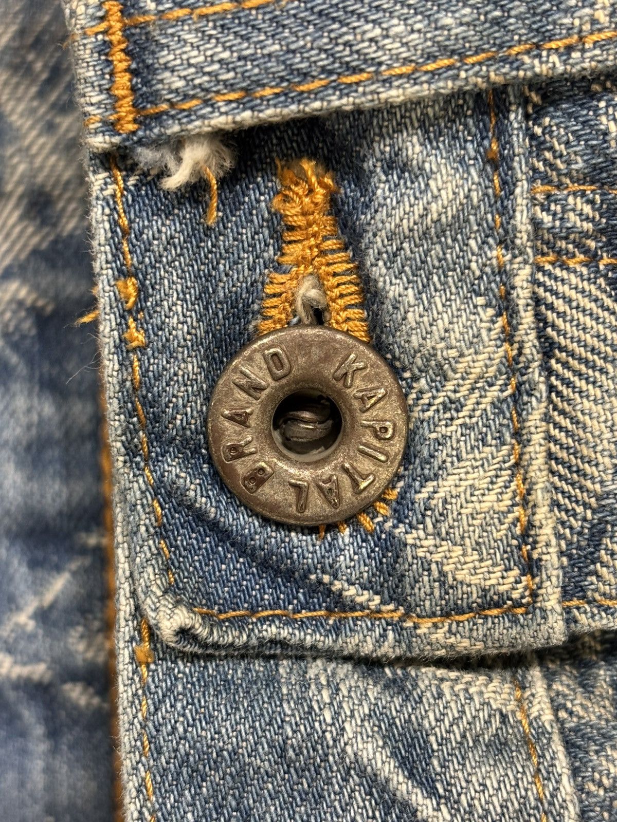 Kapital Kapital Speakeasy Flare Denim Jeans Size US 32 / EU 48 - 6 Thumbnail