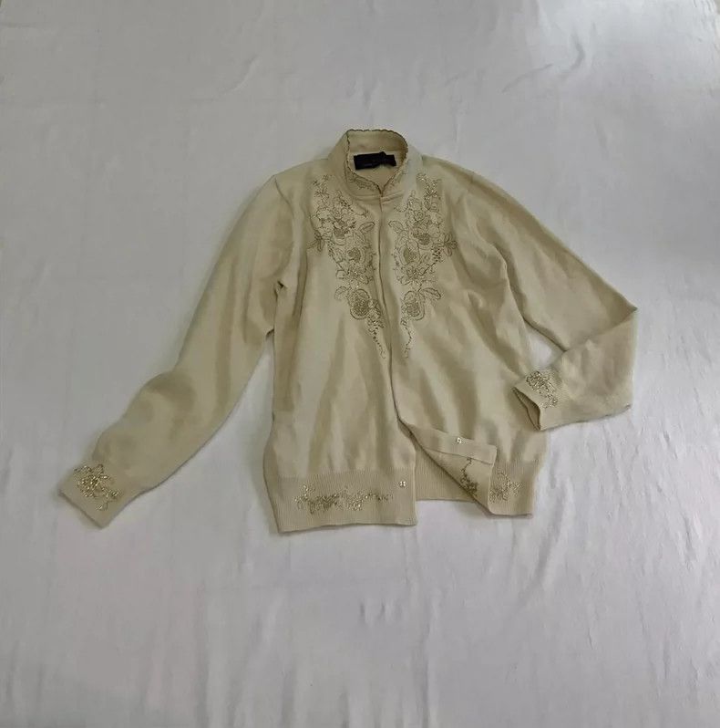 Comme des Garcons Comme Des Garcons Embroidered cardigan Size M / US 6-8 / IT 42-44 - 2 Thumbnail