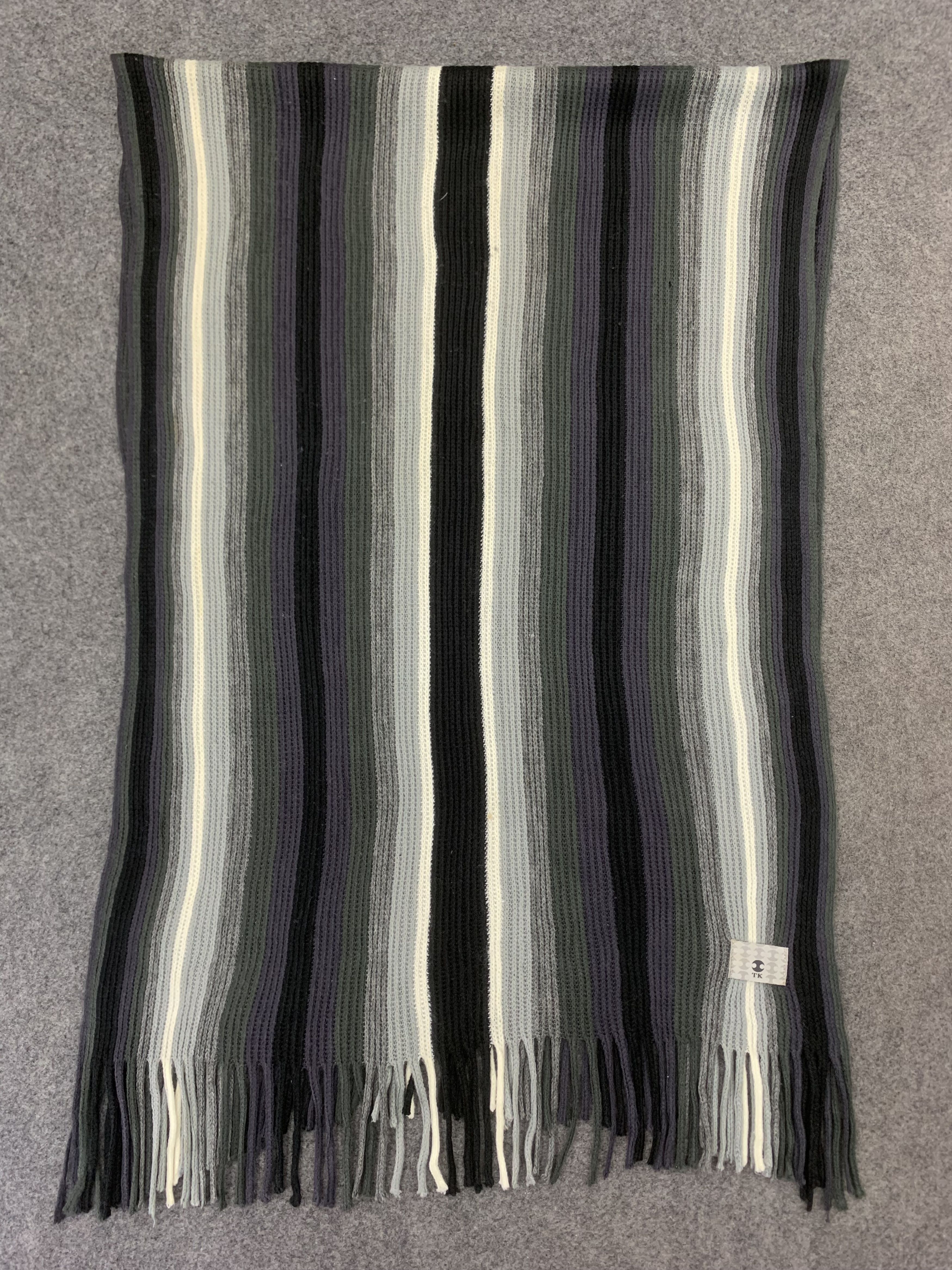 Takeo Kikuchi Takeo Kikuchi Scarf Wool Muffler Neck Wrap BL3179 Size ONE SIZE - 2 Thumbnail