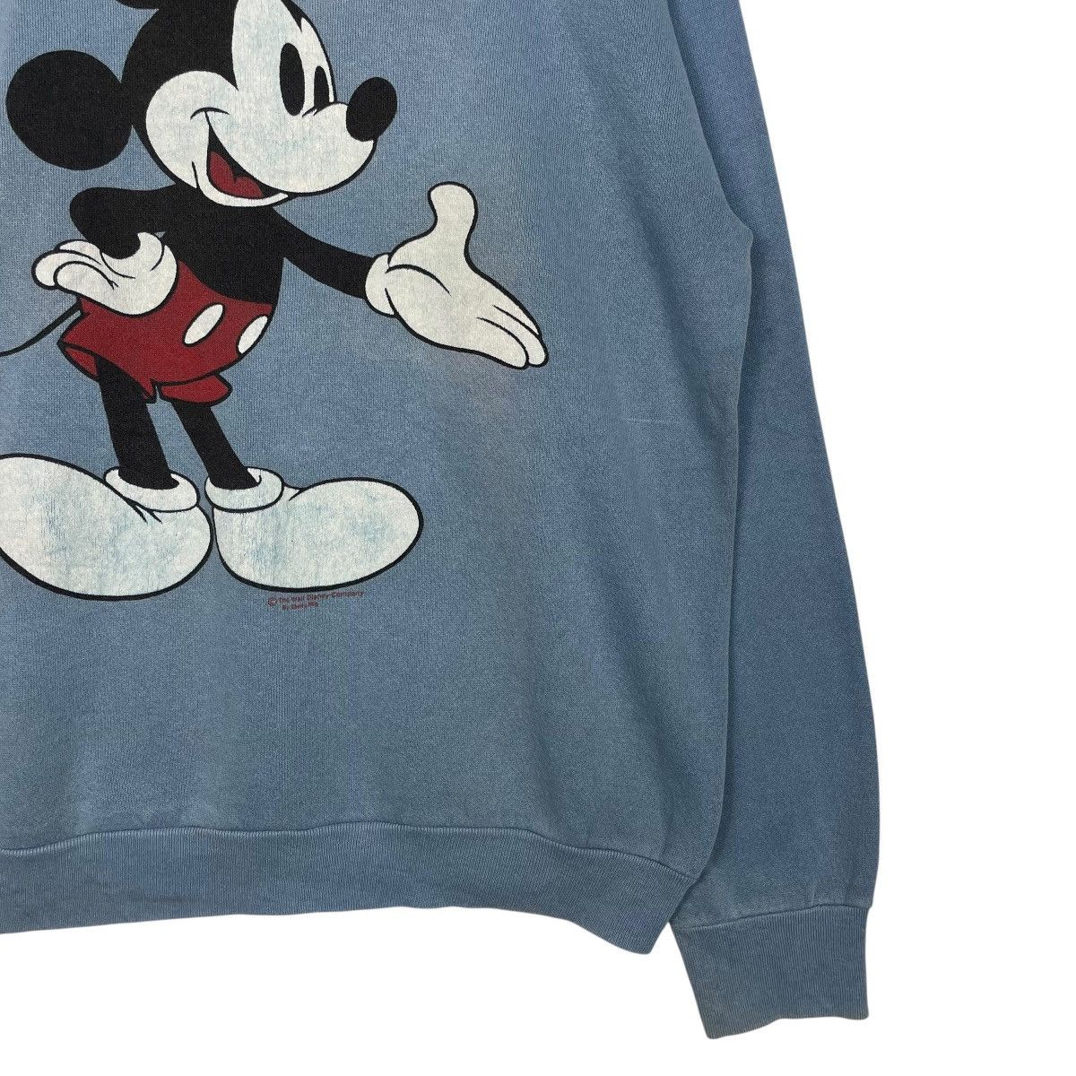 Tultex Vintage 90s Mickey Mouse Sweatshirt Size US L / EU 52-54 / 3 - 4 Thumbnail
