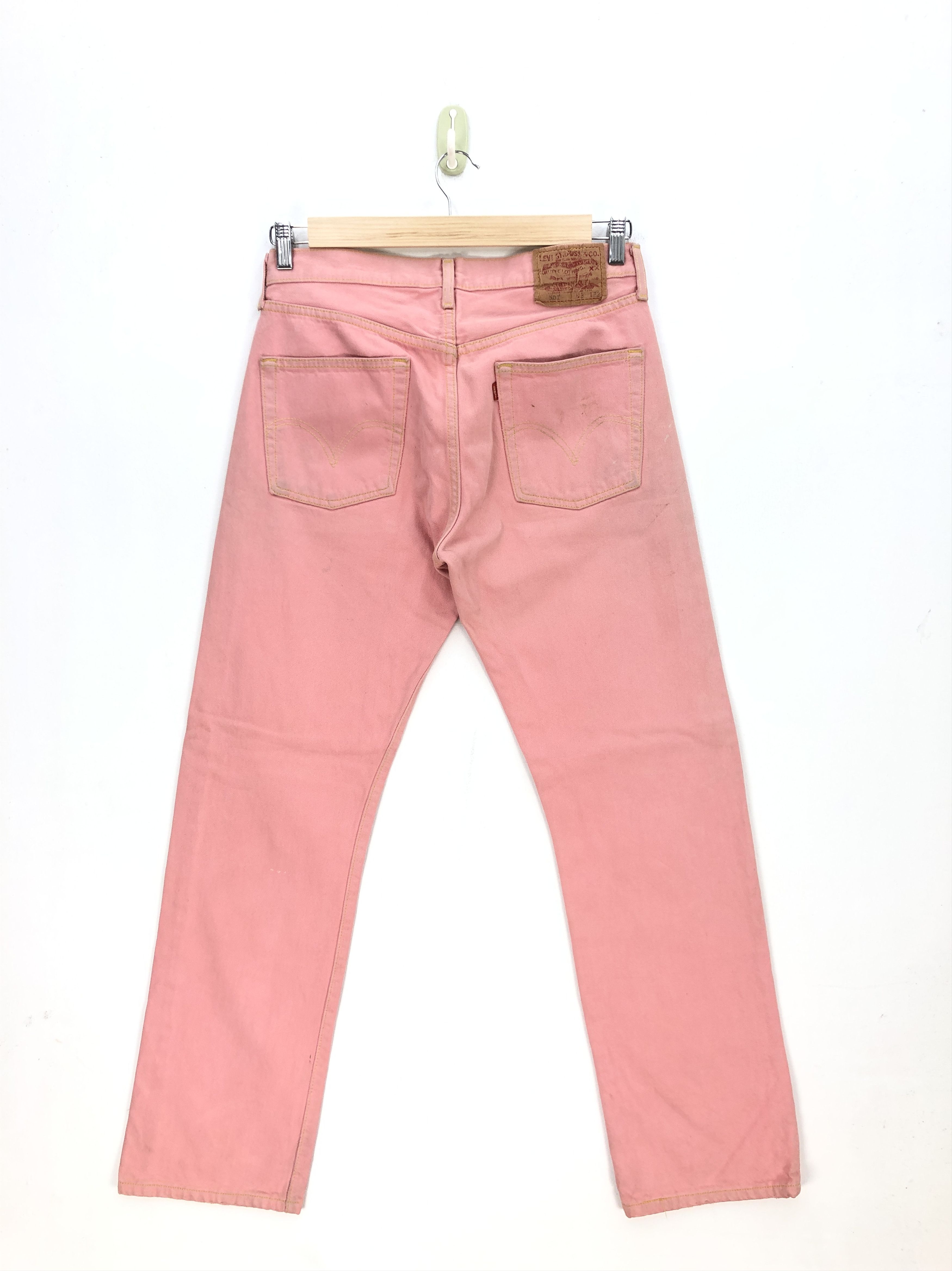 Levi's Vintage Levis Jeans Pink Levi's 501 Denim Dirty Levis Pants Size US 32 / EU 48 - 2 Thumbnail