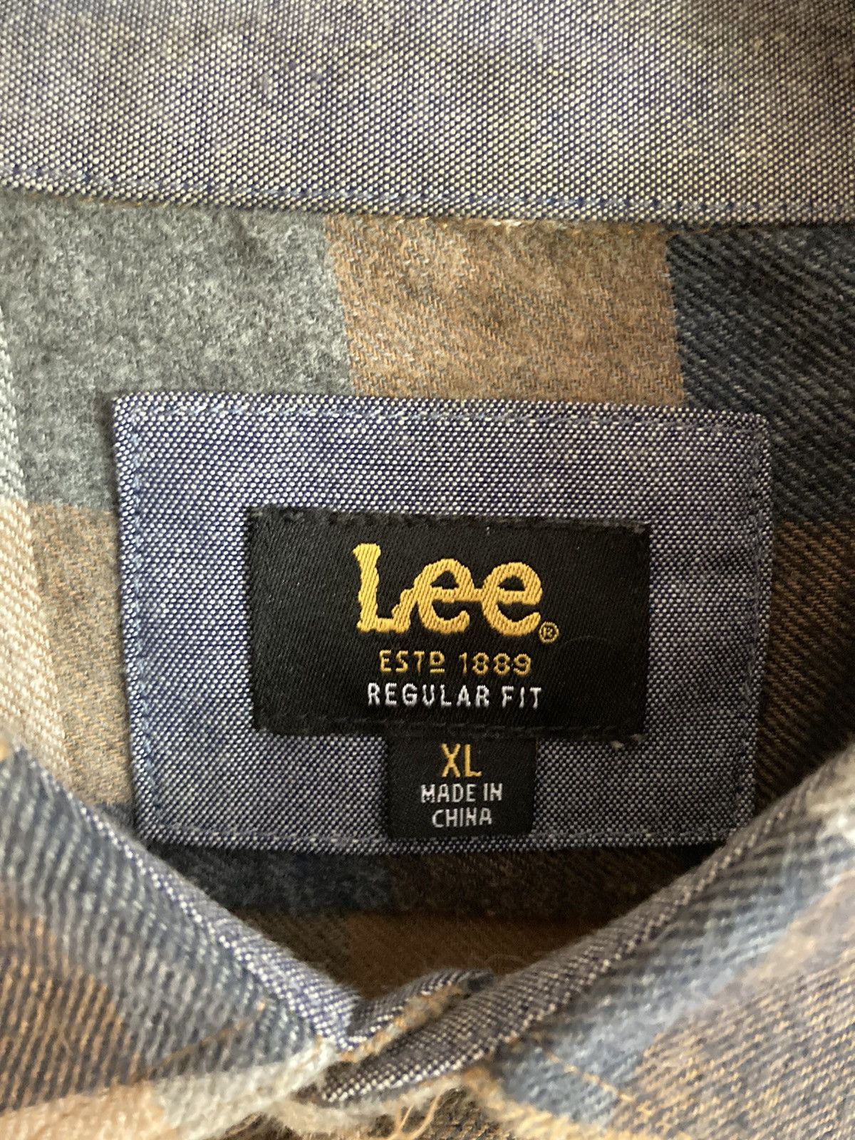 Lee × Vintage Original Lee XL Flannel Size US XL / EU 56 / 4 - 3 Thumbnail