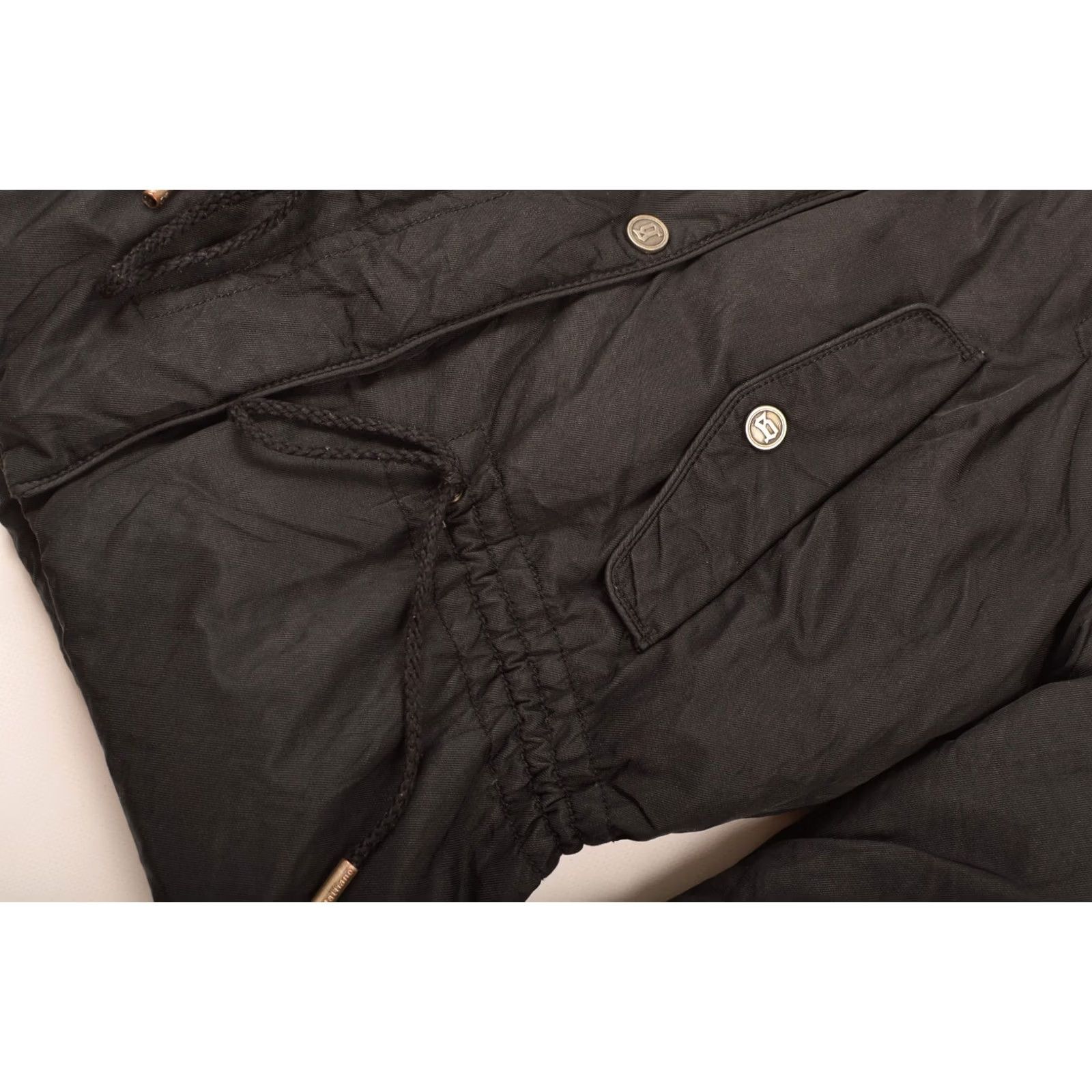 John Galliano VINTAGE John Galliano Womens Down Puffer Jacket 19832009 Size 26 / 40 Black Jacket Womens 1983 2009 Mens Boys Girls Size 4XL / US 24-26 - 3 Thumbnail