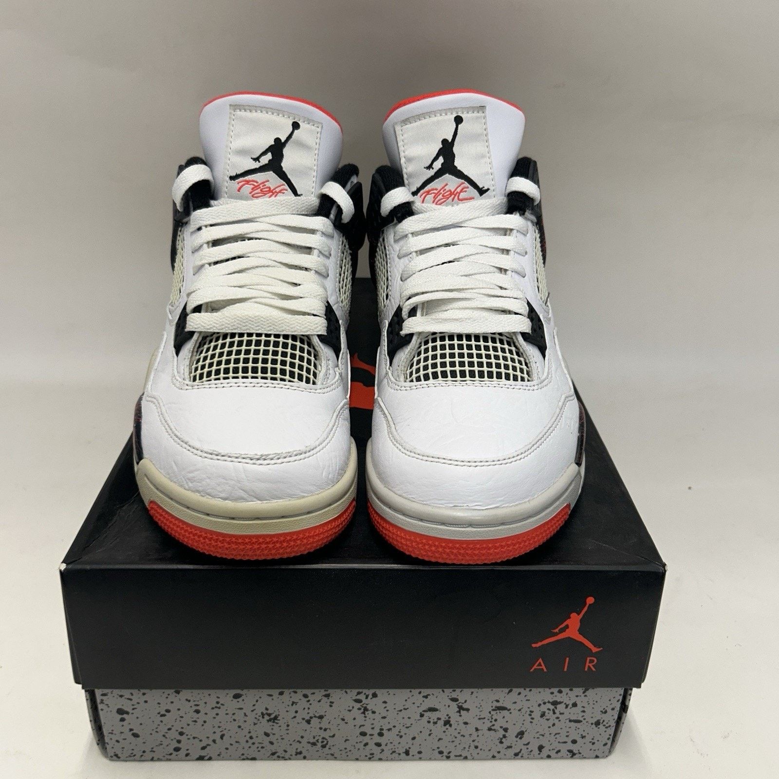 Jordan Brand Nike Air Jordan 4 Retro “Flight Nostalgia/Pale Citron” Size US 8.5 / EU 41-42 - 2 Thumbnail