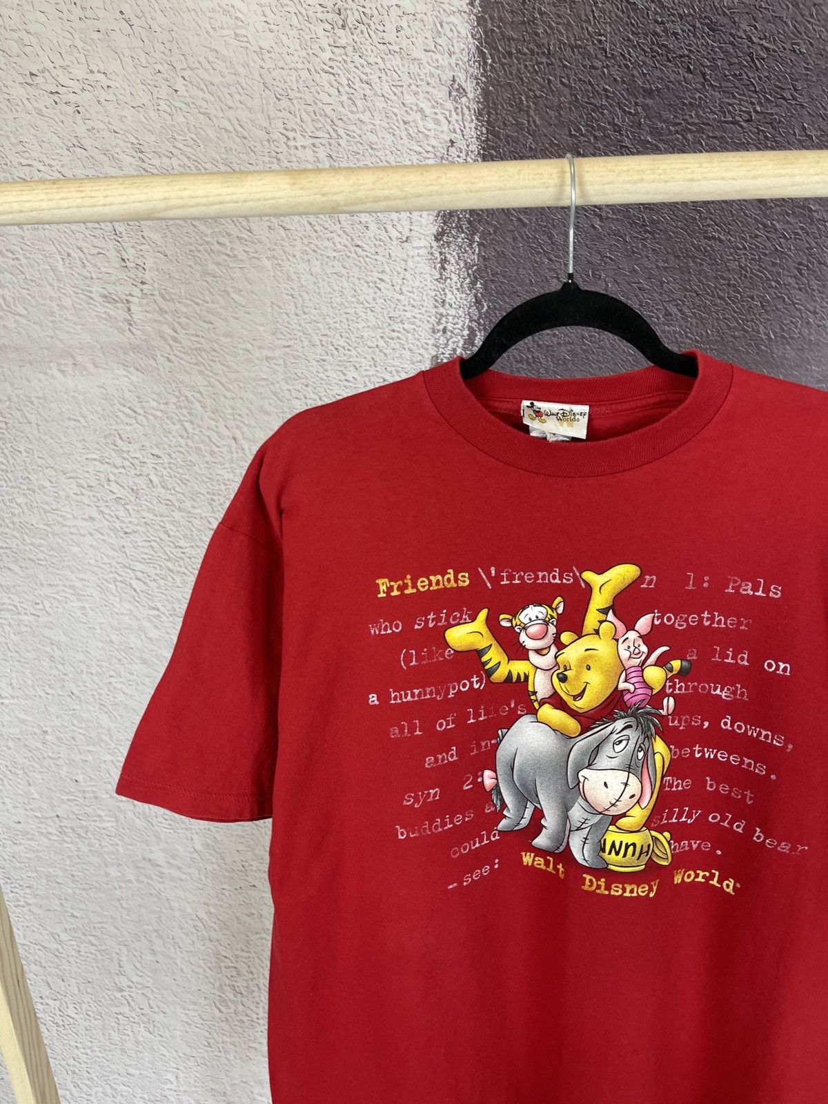 Disney Disney Winnie the Pooh Friends vintage 90s made in USA tee Size US L / EU 52-54 / 3 - 2 Thumbnail
